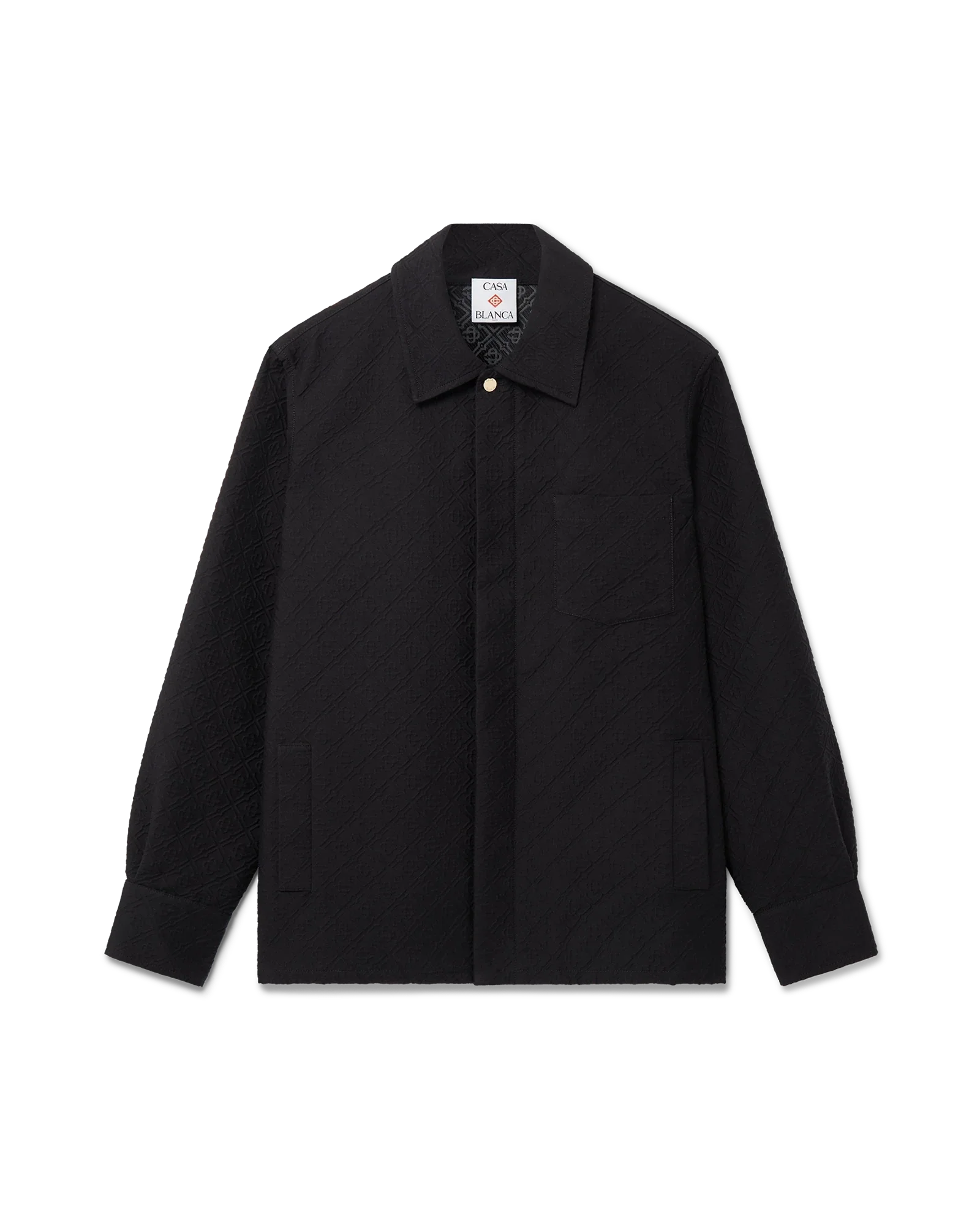 Jacquard Shacket