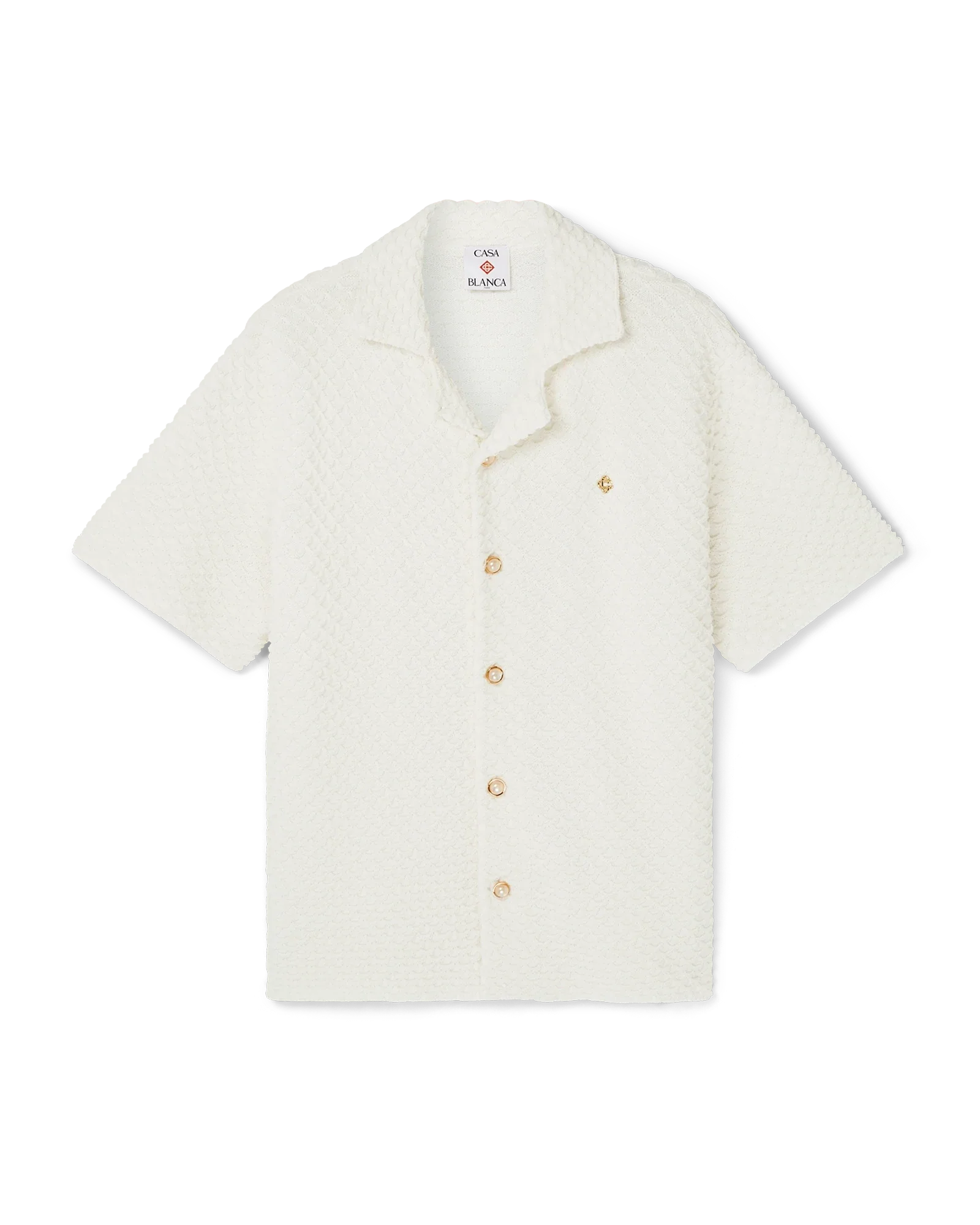 Textured Knitted Shirt