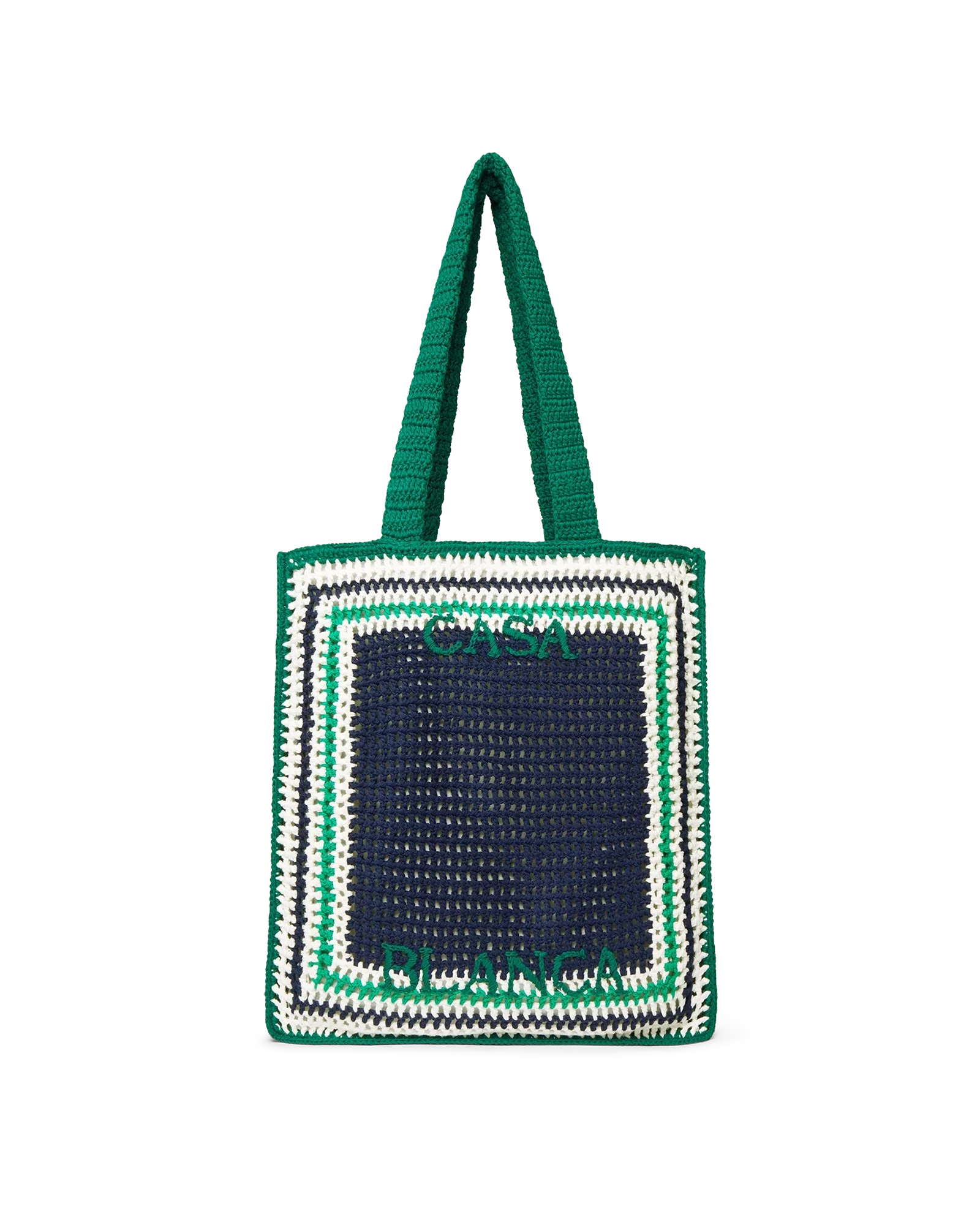 Stripe Crochet Bag