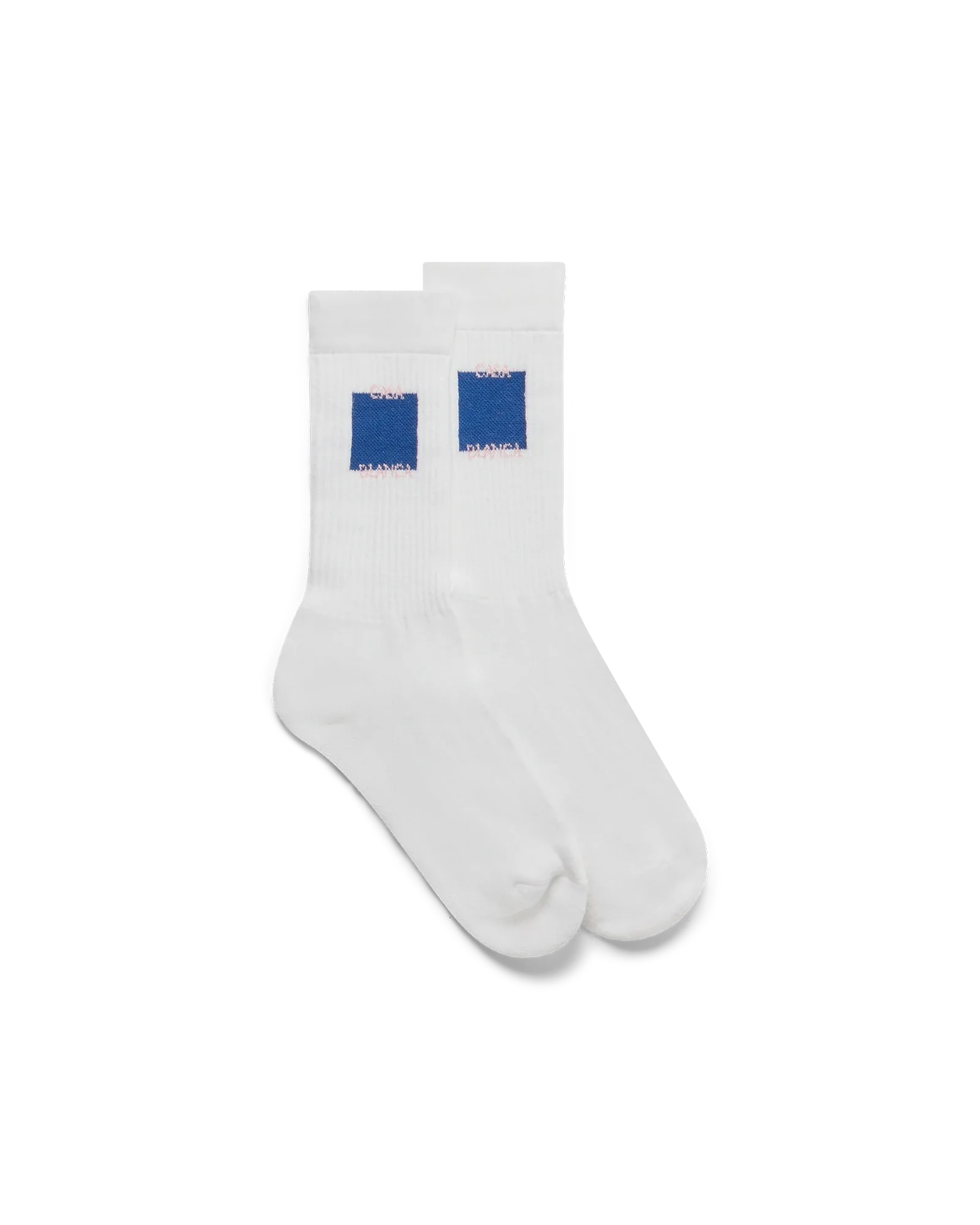 Blue Casa Square Socks