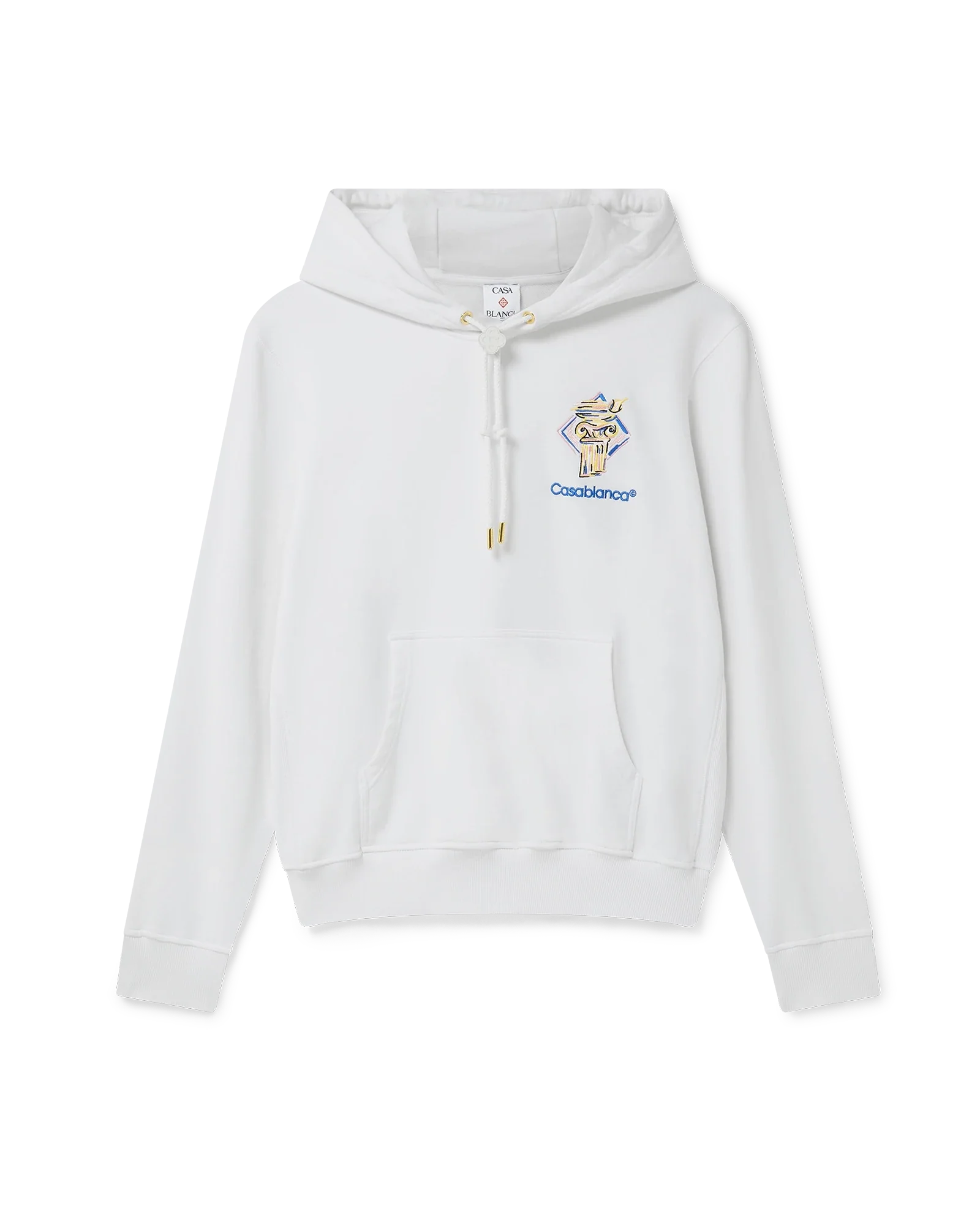 Diamond Column Hooded Sweatshirt
