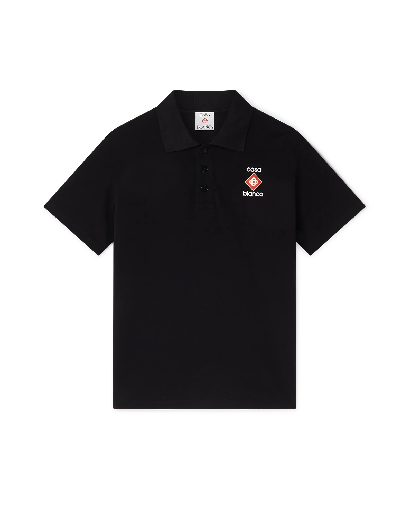 Logo Pique Polo Shirt