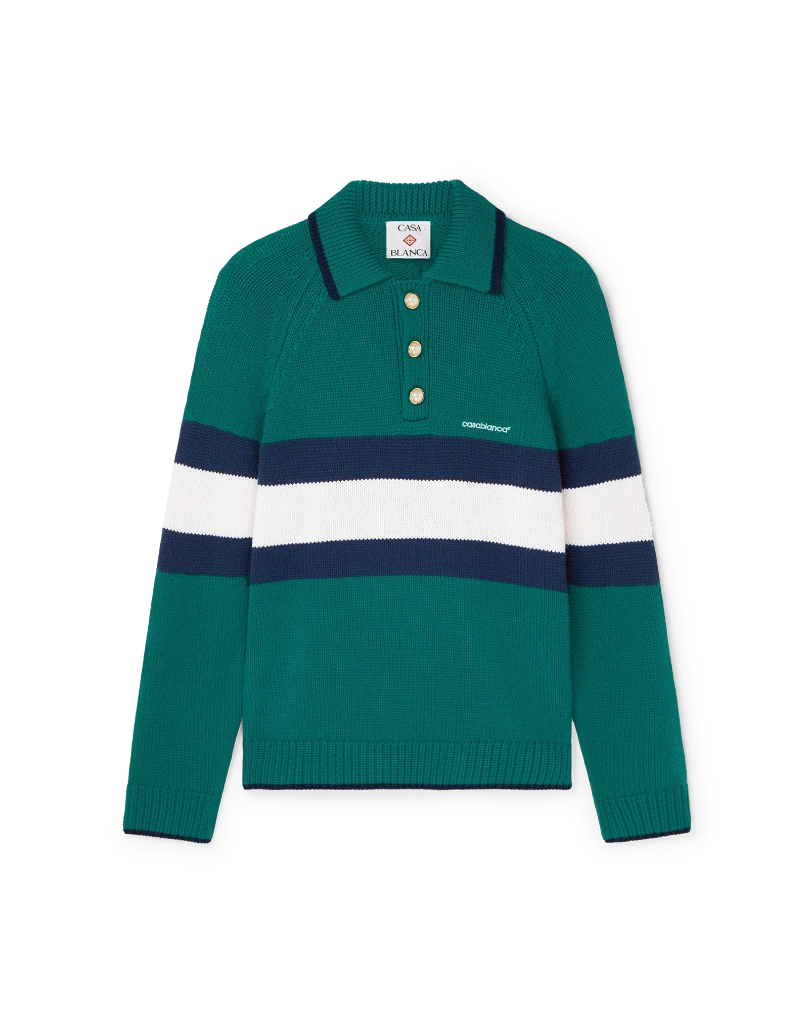 Colourblock Polo Shirt