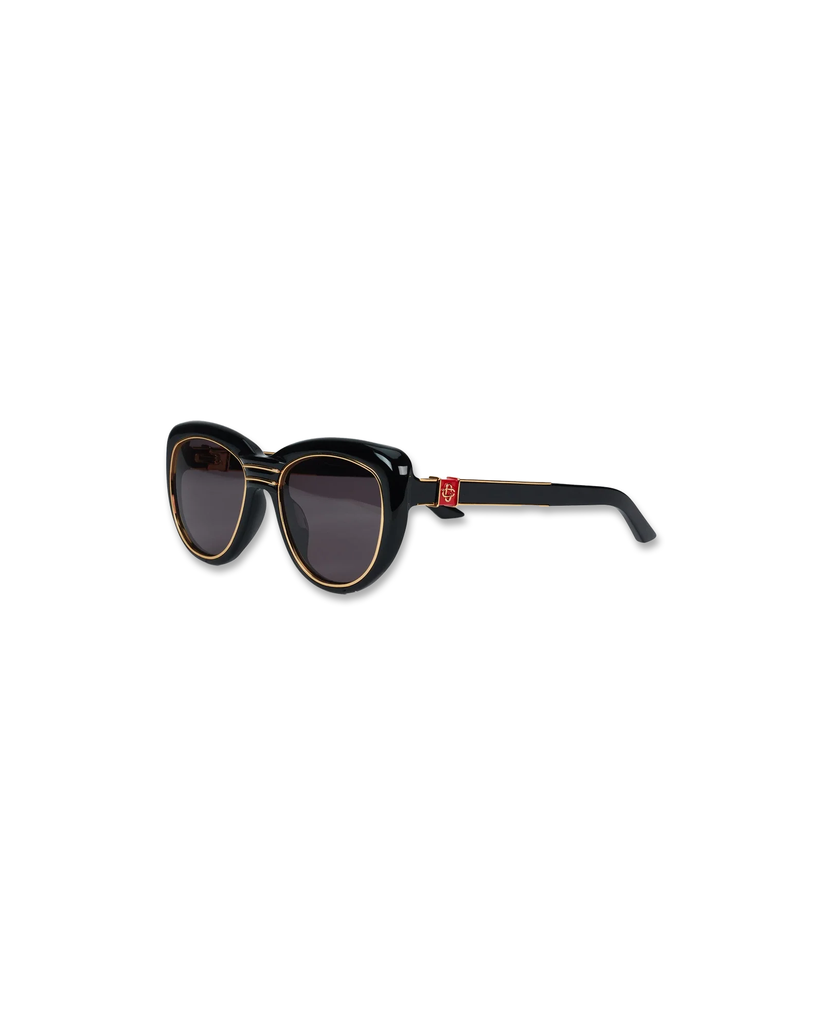Black & Gold The Wing Sunglasses