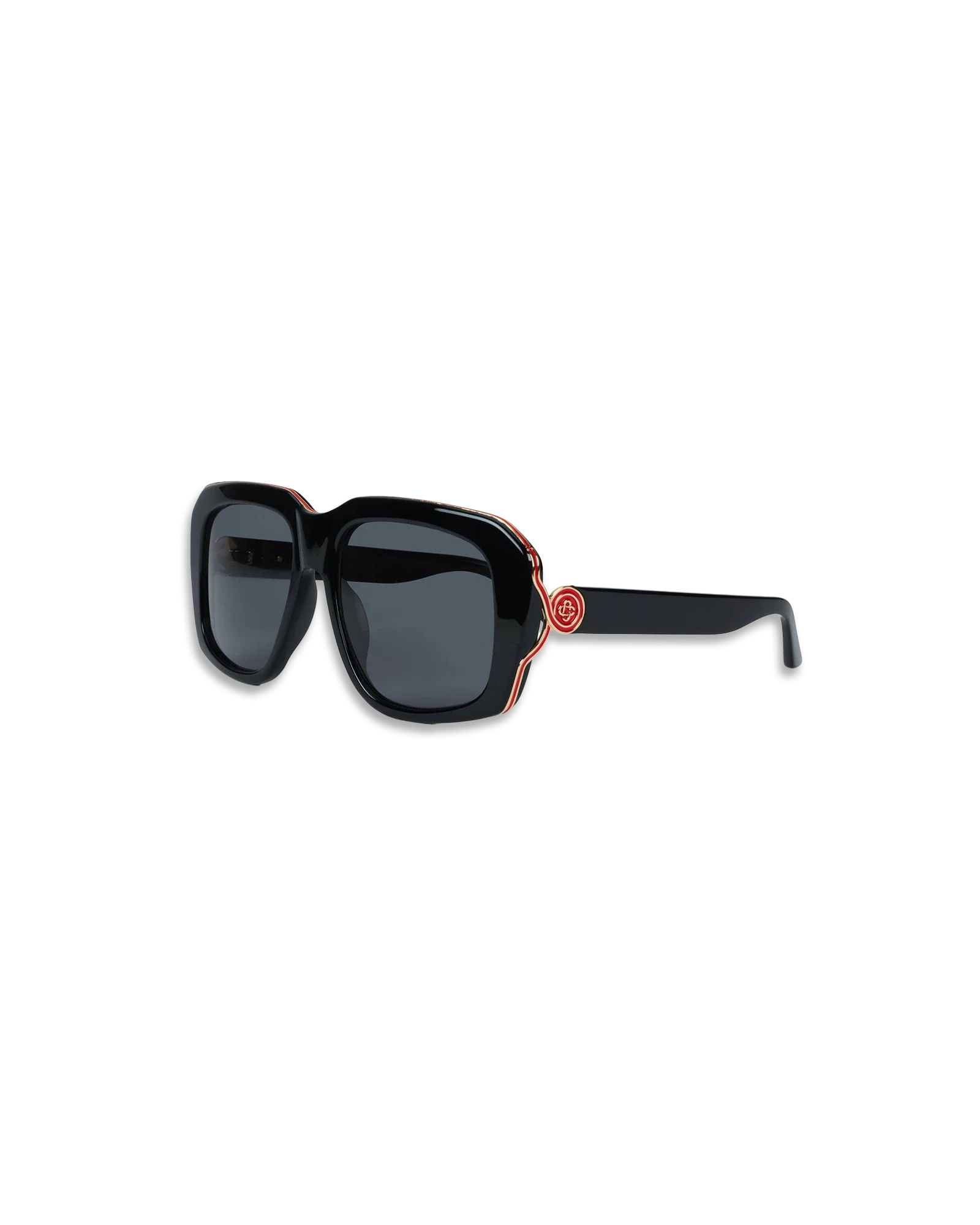 Black & Red The Casino Sunglasses