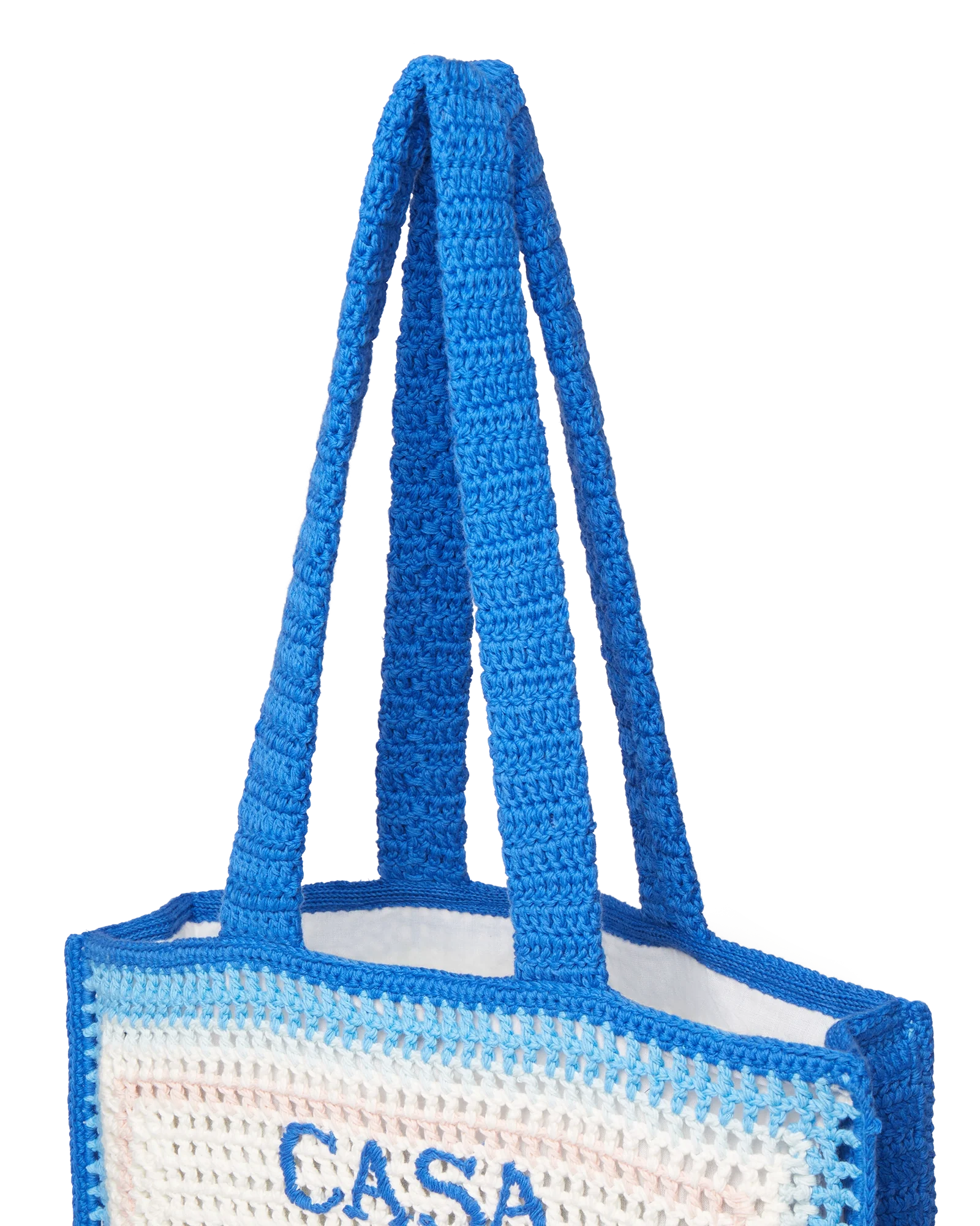 Stripe Crochet Bag