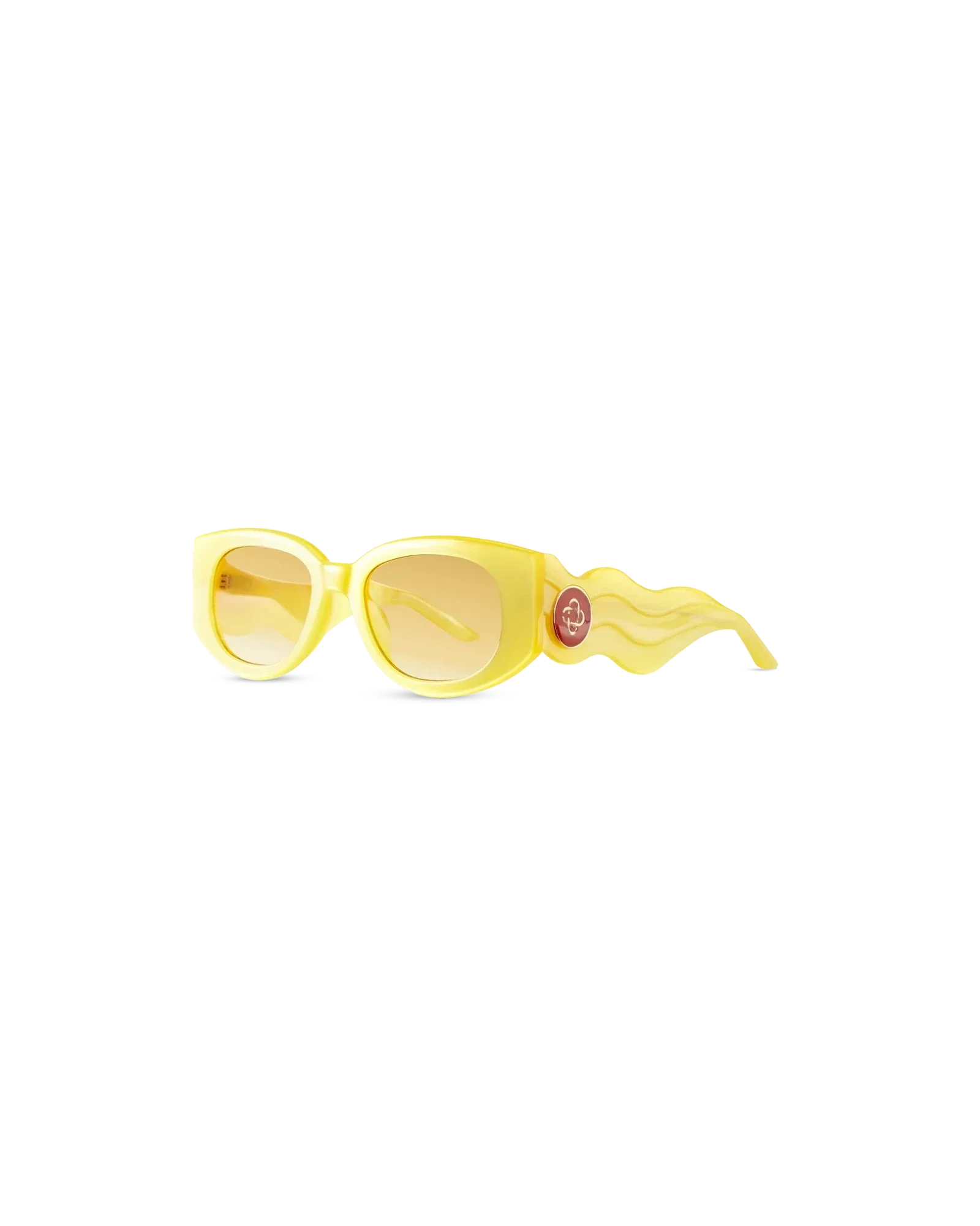 Yellow & Gold The Memphis Sunglasses