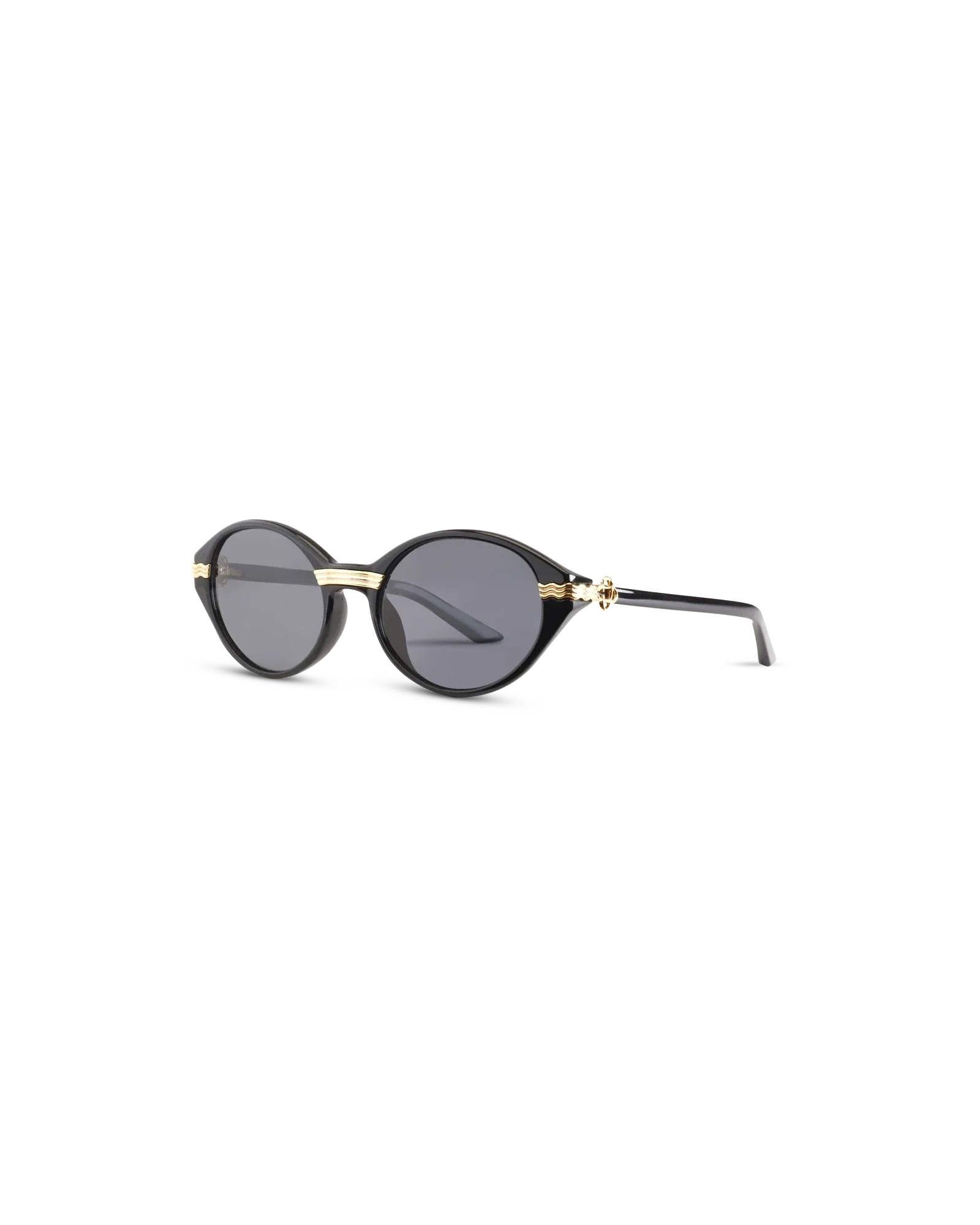 Black & Gold Cannes Sunglasses