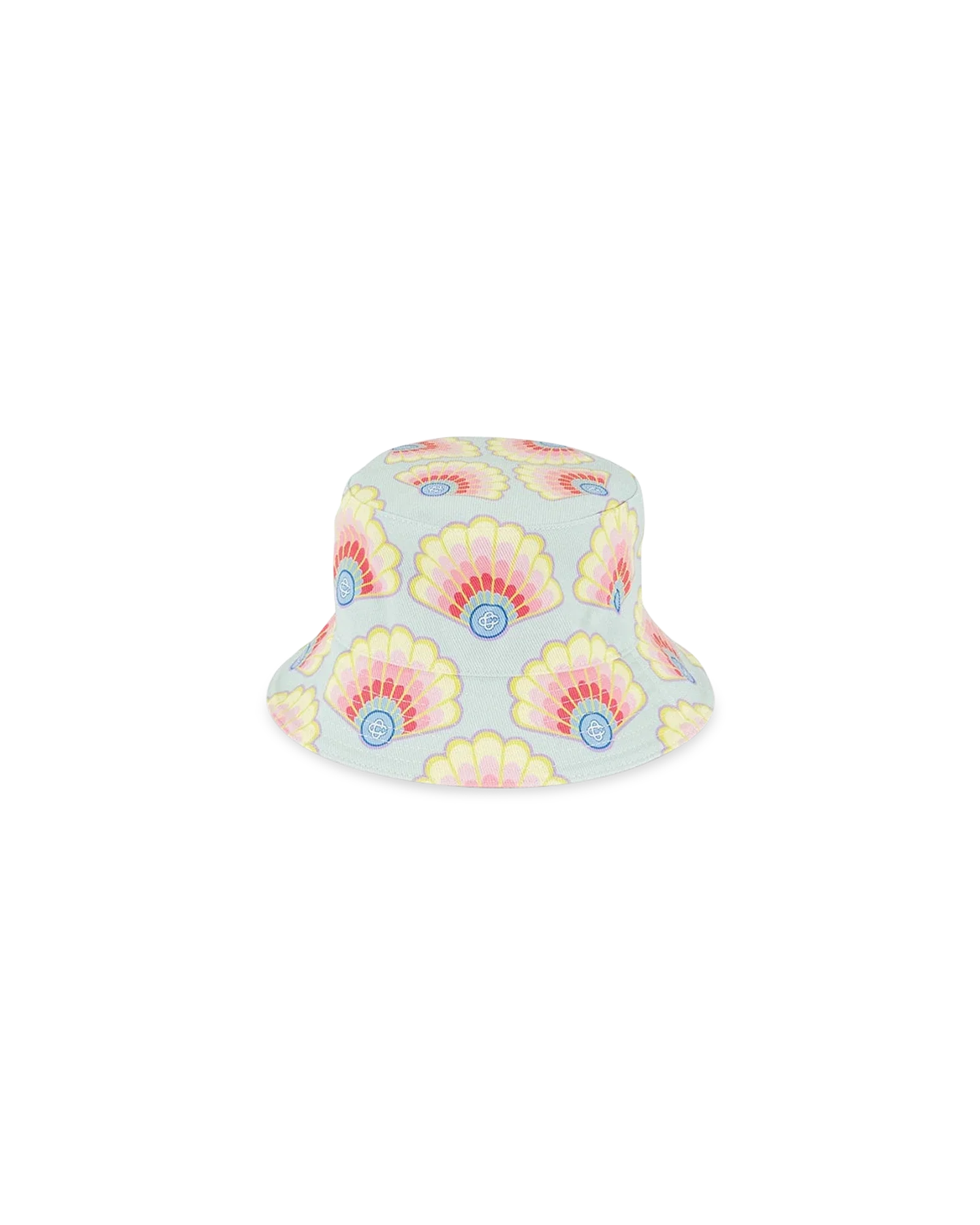 Rainbow Shell Denim Bucket Hat