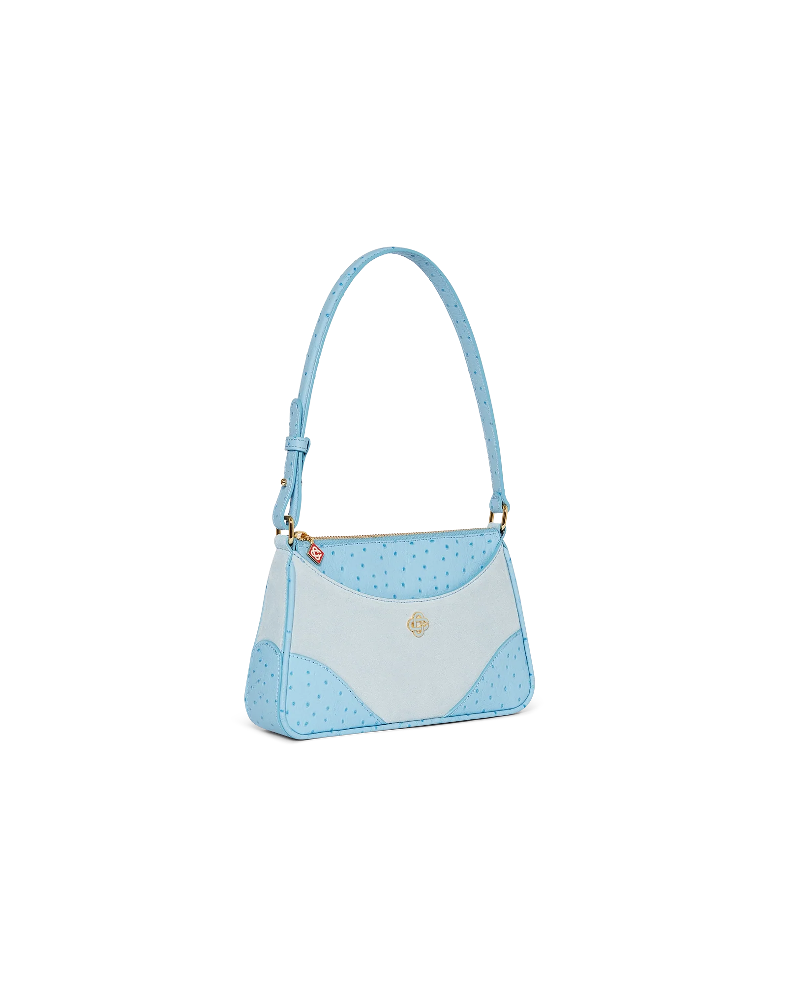 Blue Jeanne Pochette Shoulder Bag
