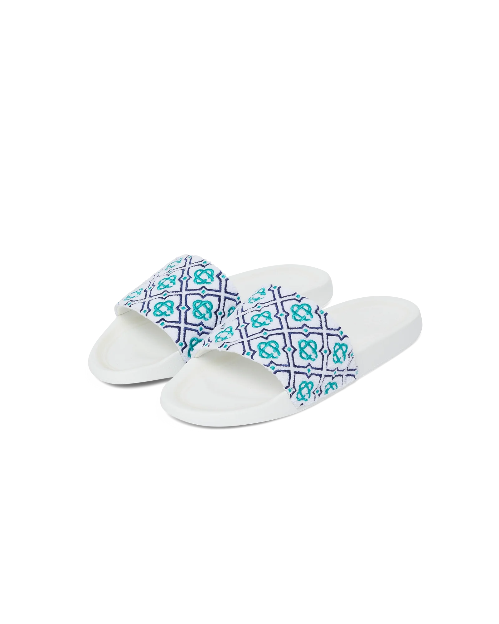 Men's Monogram Towelling Slider