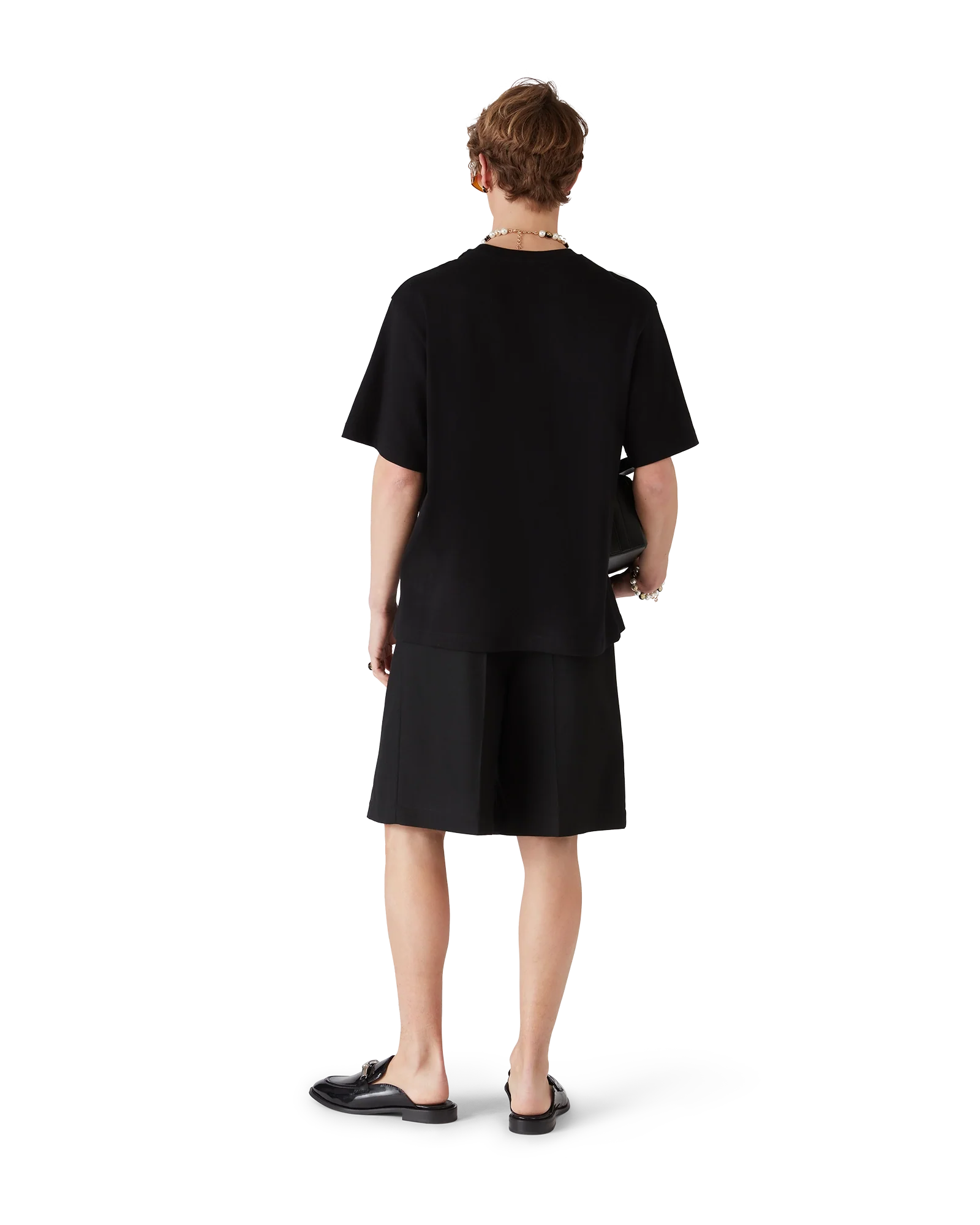 Black Bamboo Slip On Loafer