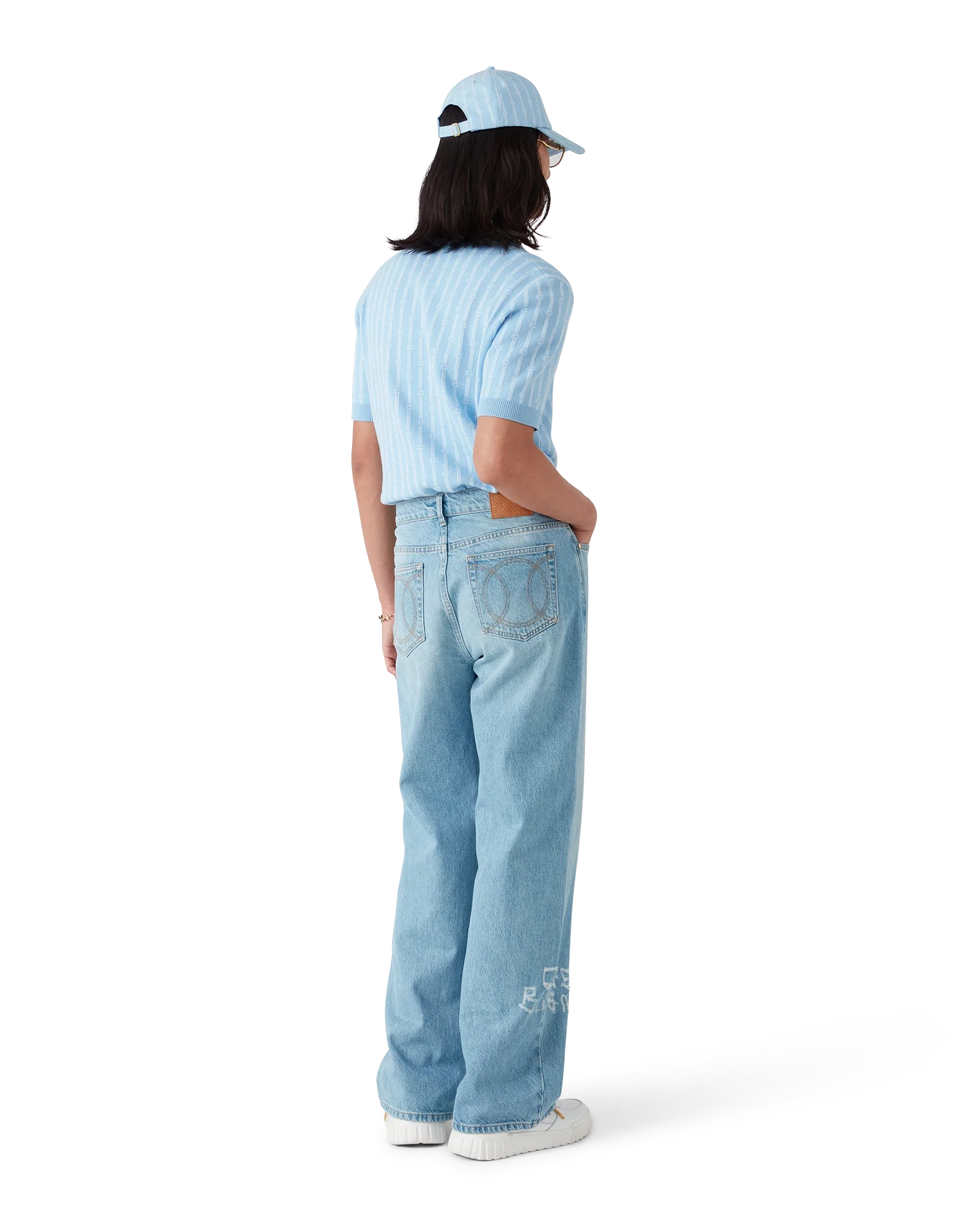 Laurel Stripe Logo Patch Cap