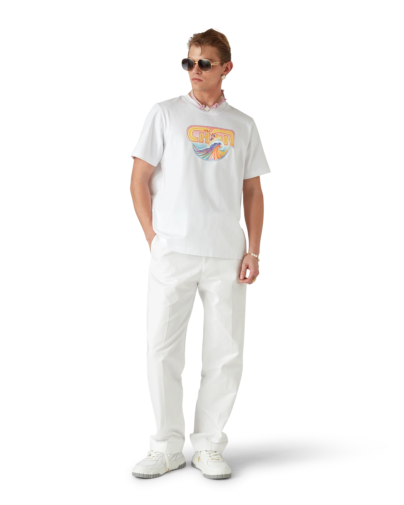 Pink Knotted Necklace