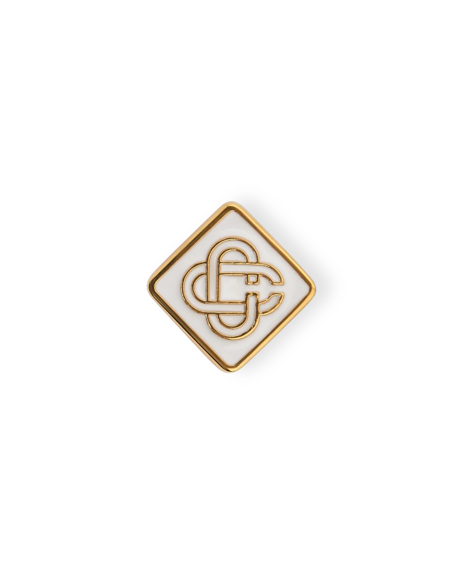 Monogram Logo Stud Earrings