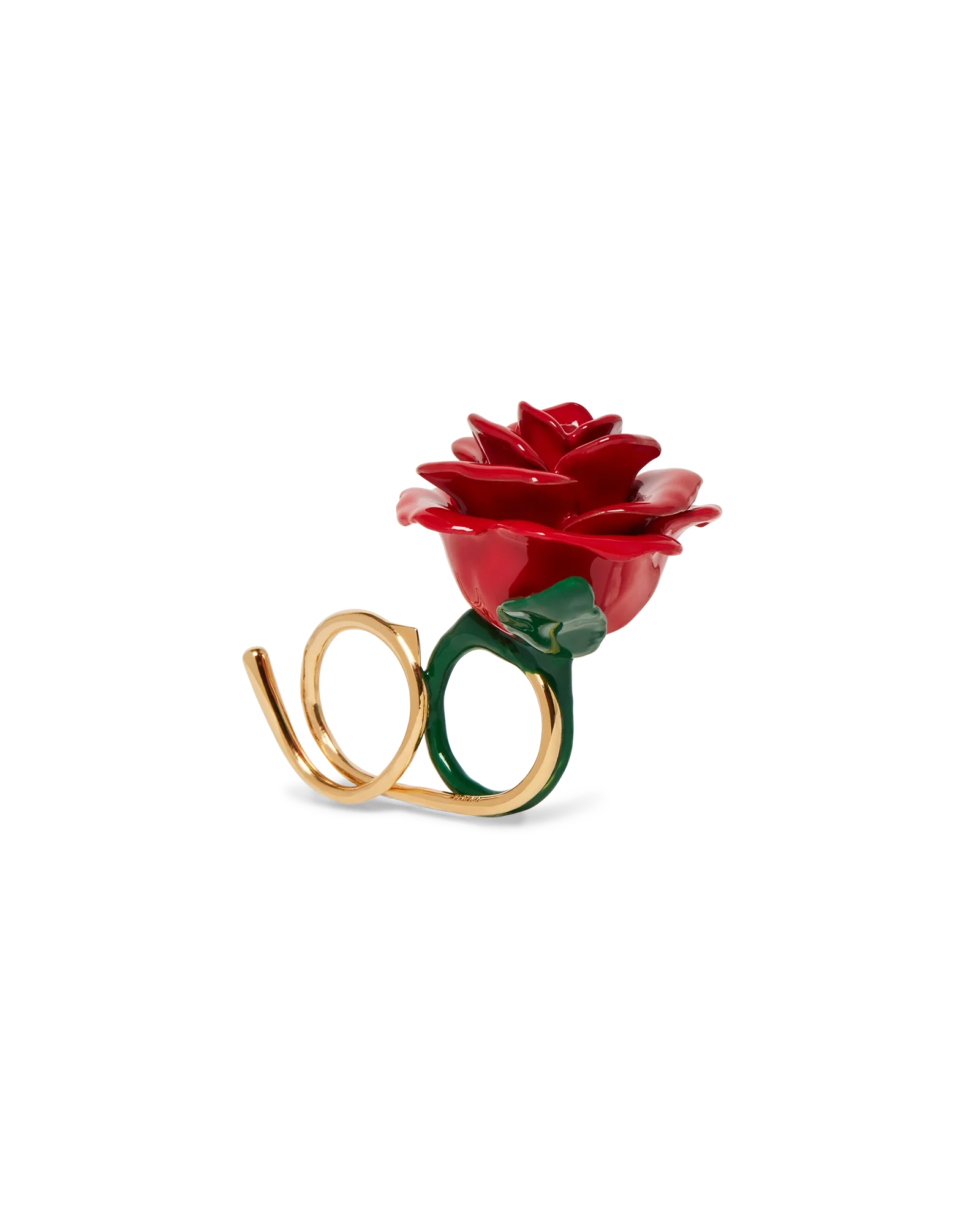 Rose Double Ring