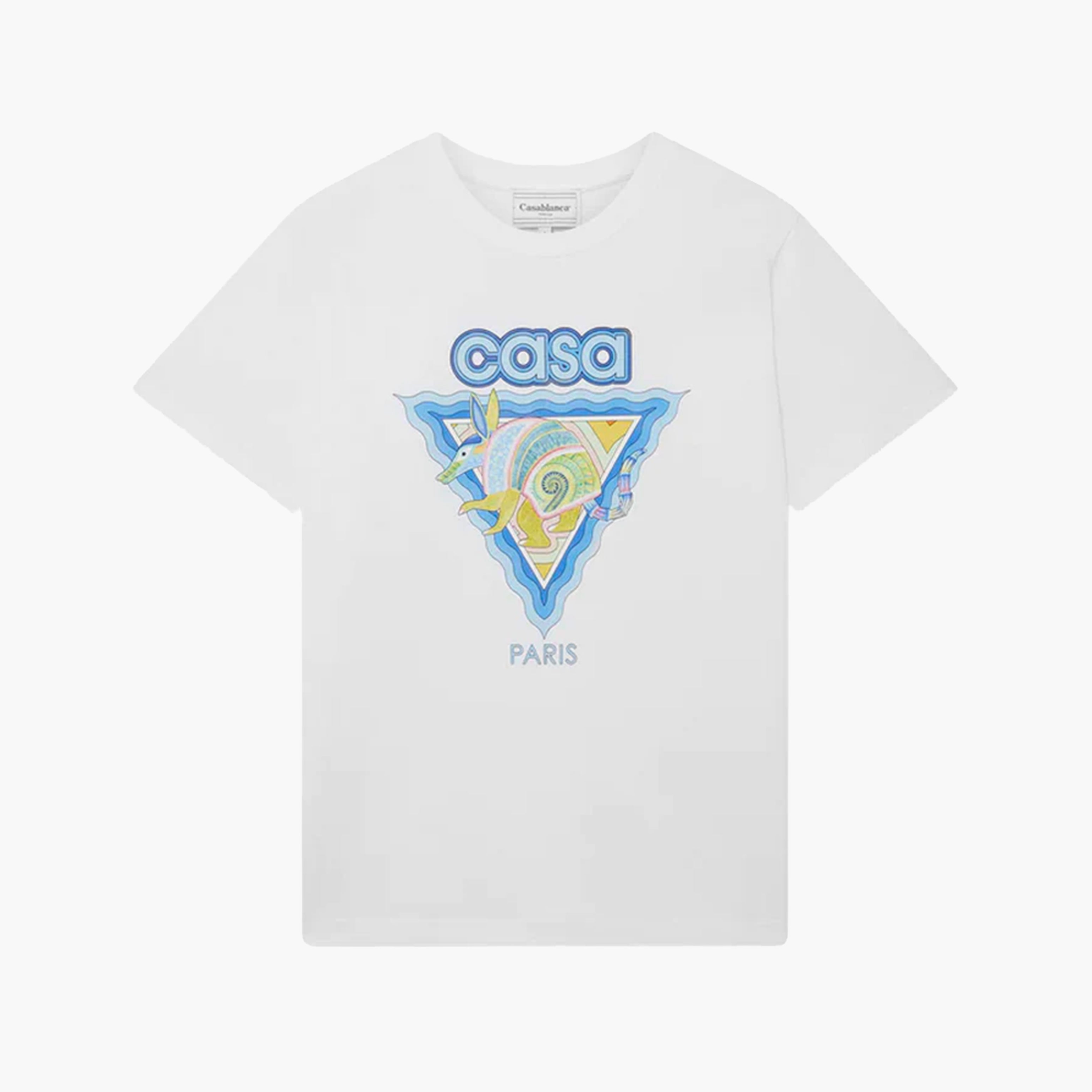 Casablanca T-Shirt Alebrije Armadillo Blanc