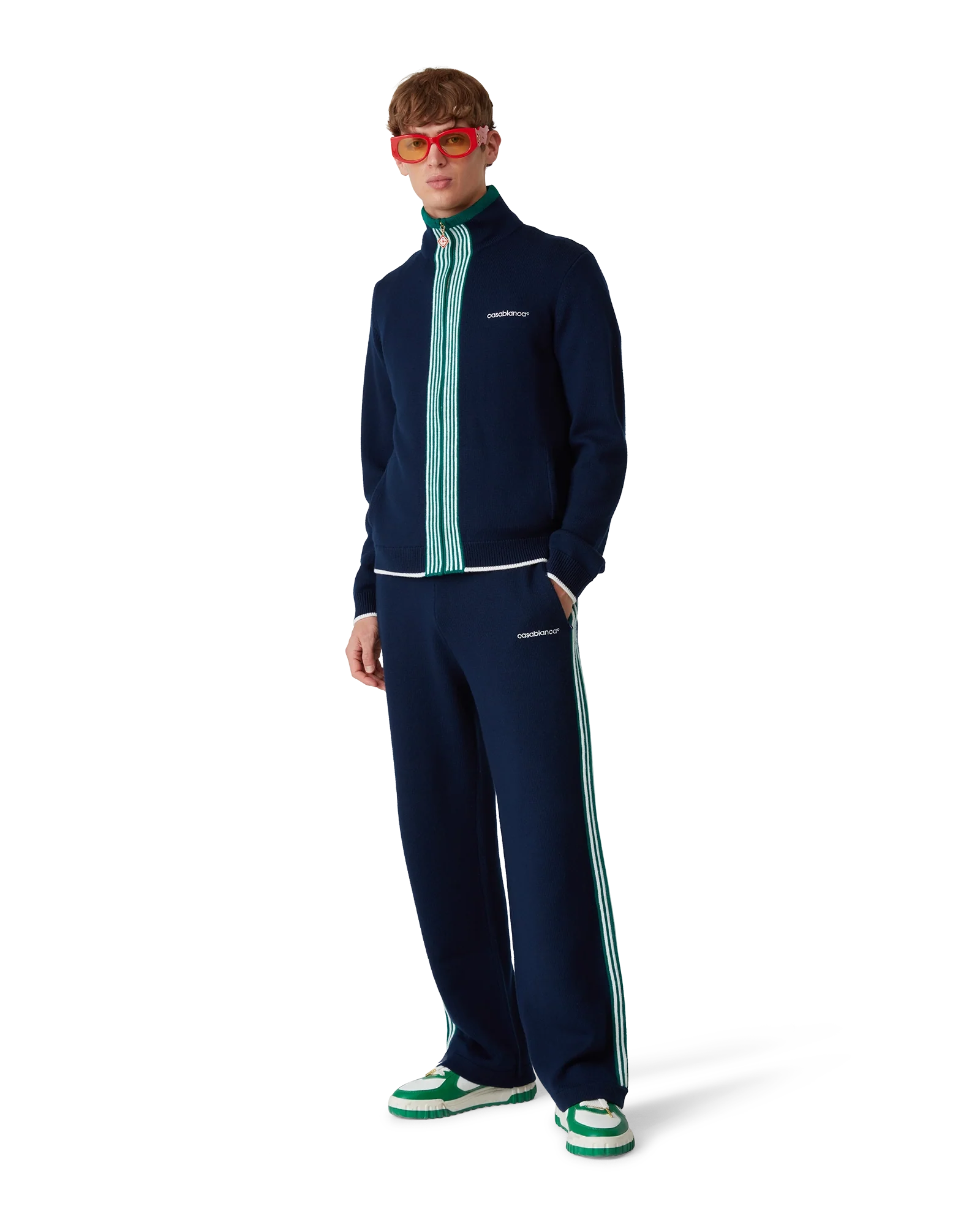 Red The Memphis Sunglasses