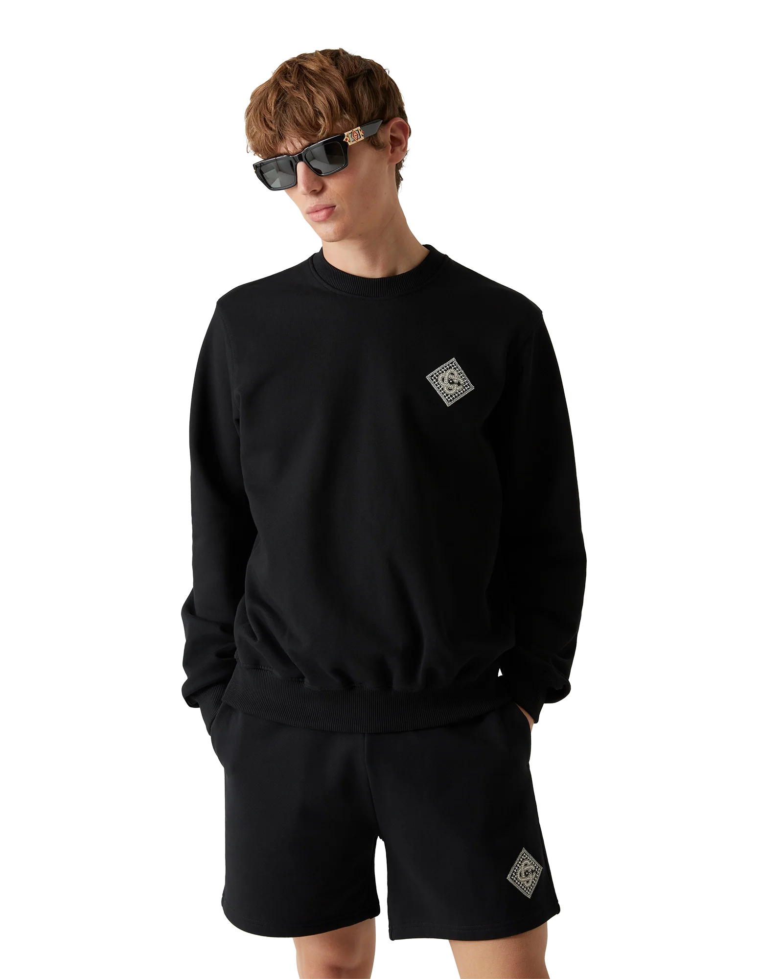 Black The Square Metope Sunglasses