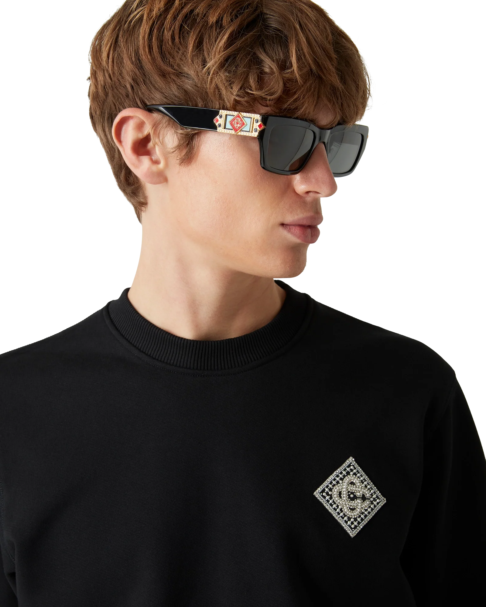 Black The Square Metope Sunglasses