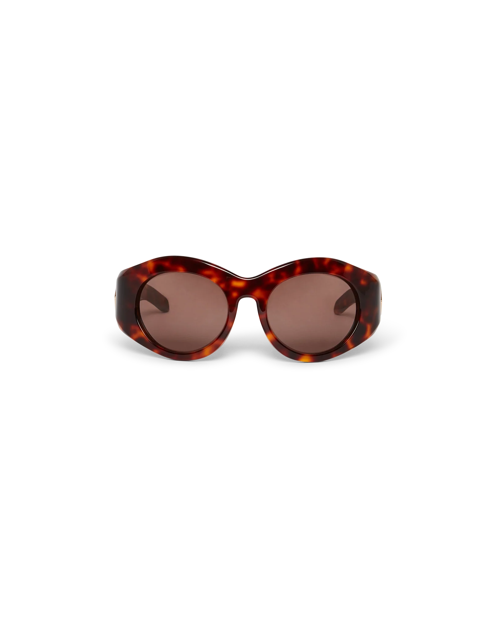 Tortoiseshell Goggle Sunglasses