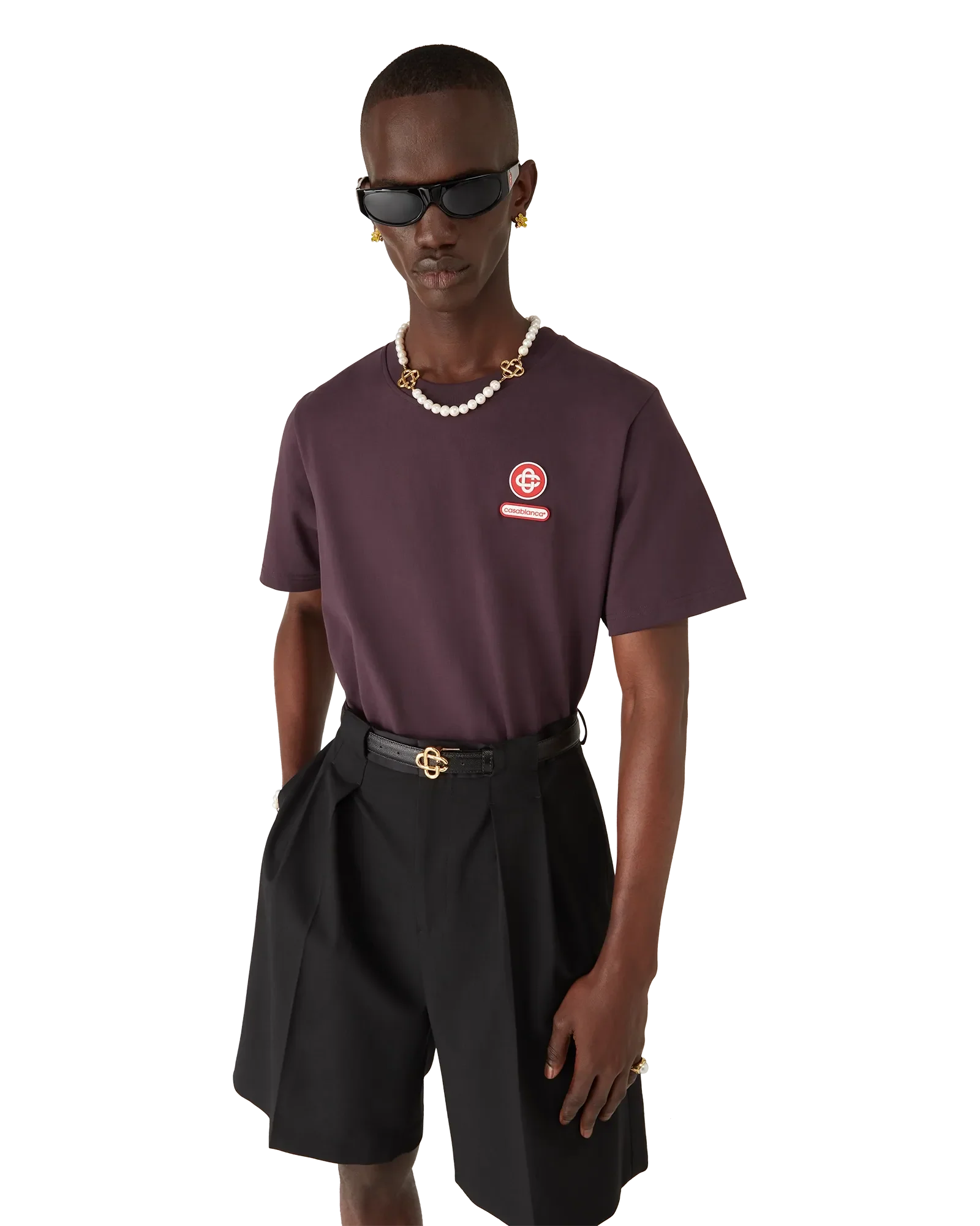 Logo Patch Short Sleeve T-Shirt