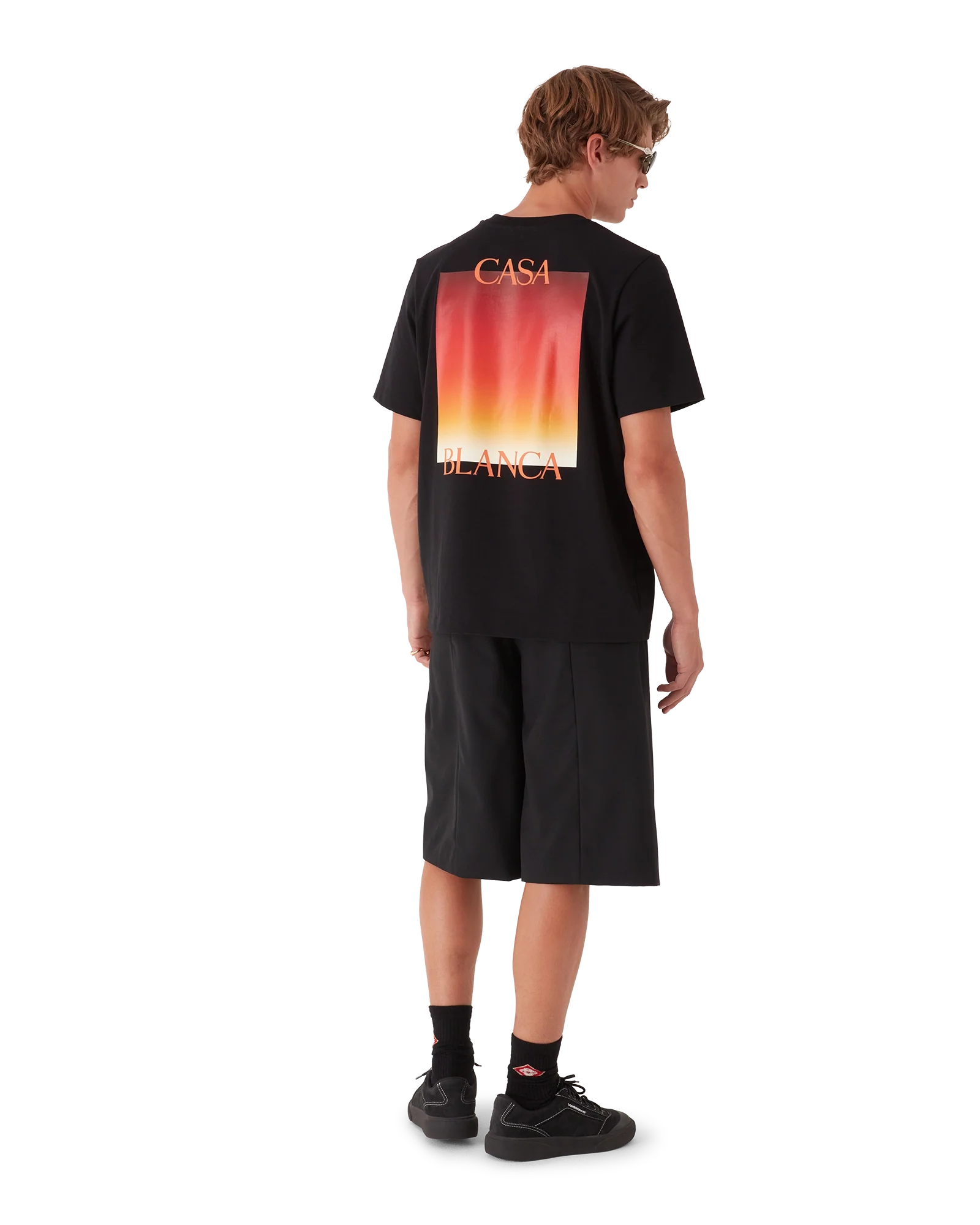 Gradient Square Short Sleeve T-Shirt