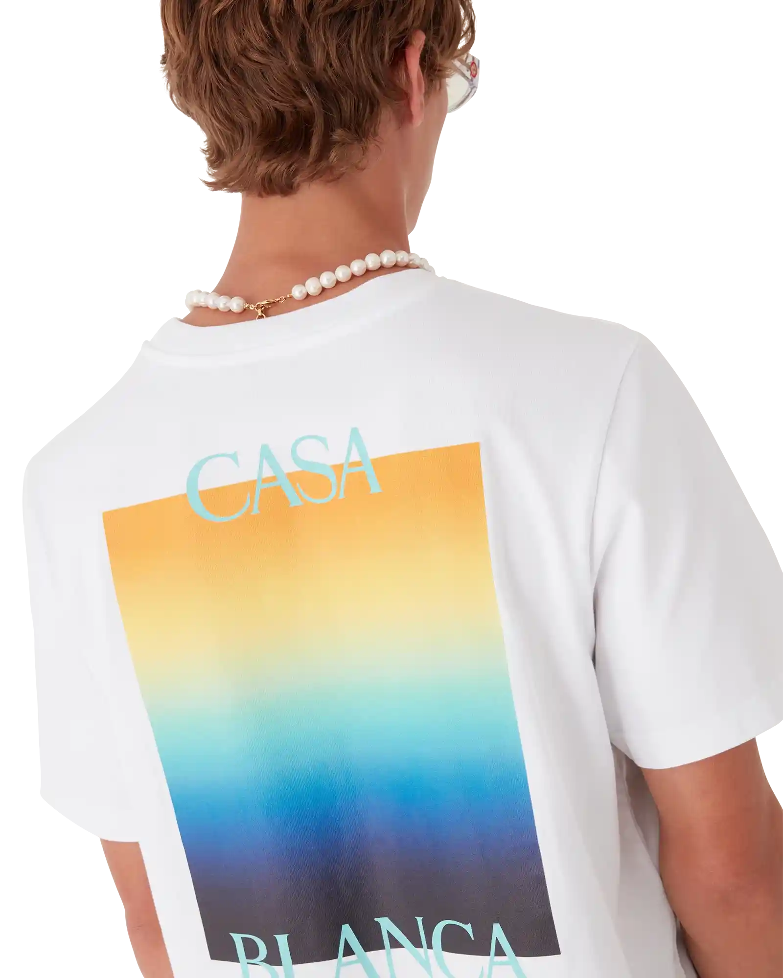 Gradient Square Short Sleeve T-Shirt