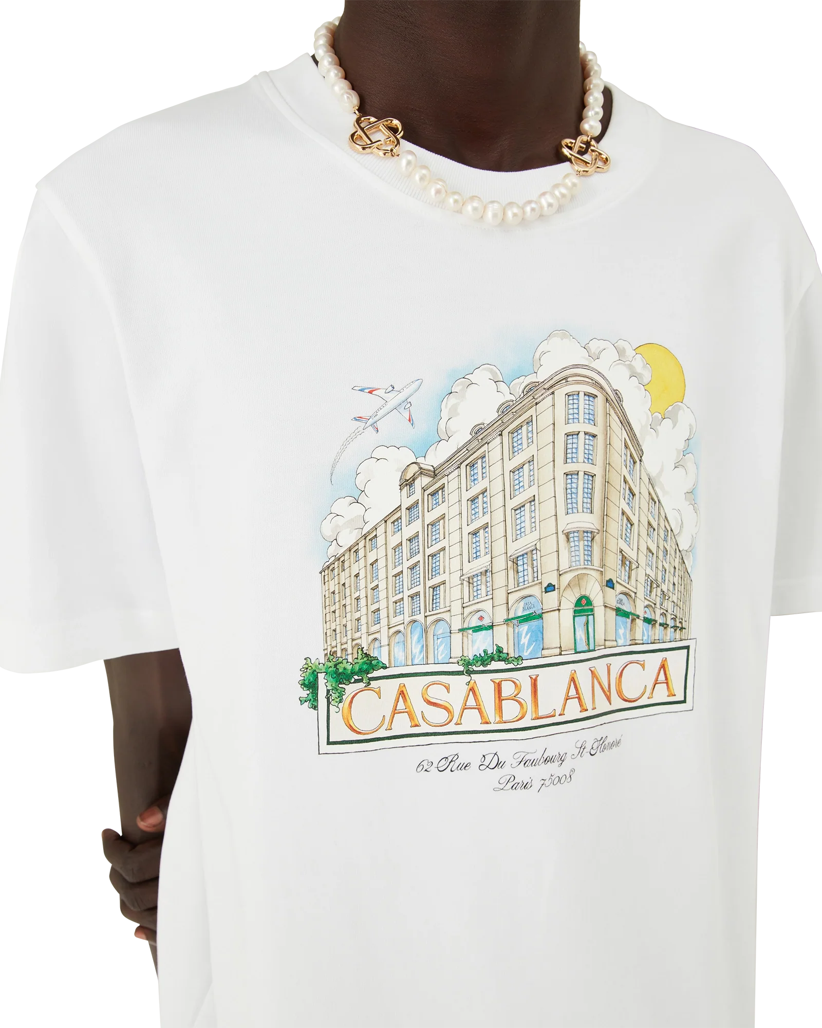 Paris Store Printed Short Sleeve T-Shirt