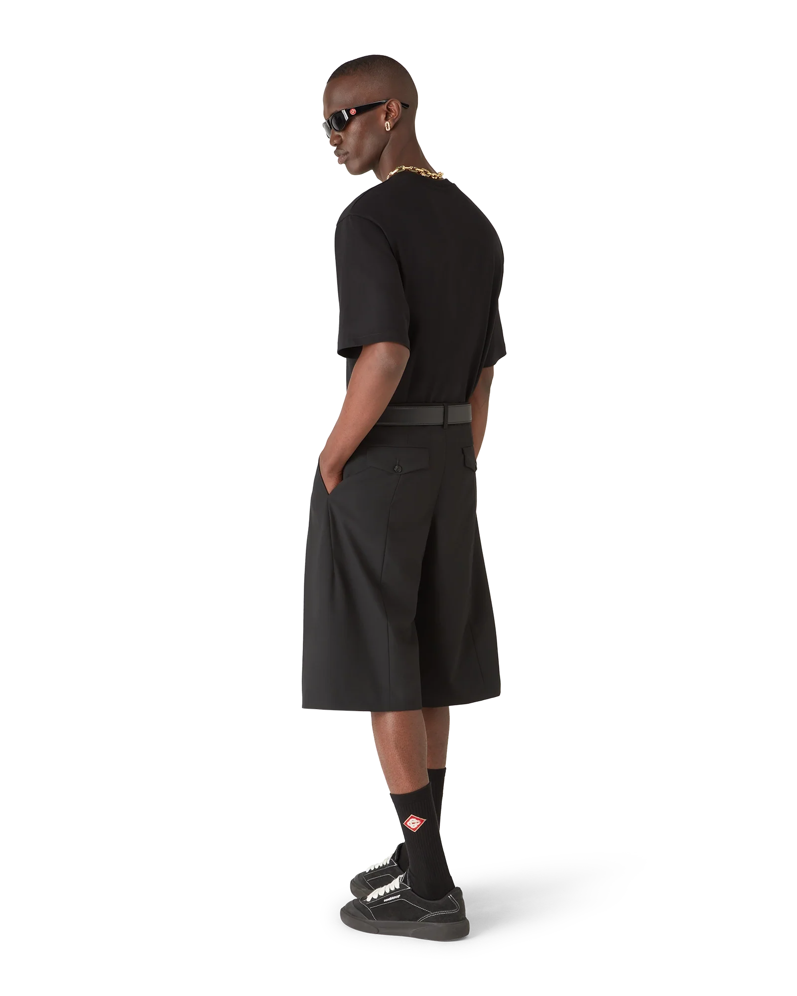 Casablanca Chrome Oversized Short Sleeve T-Shirt