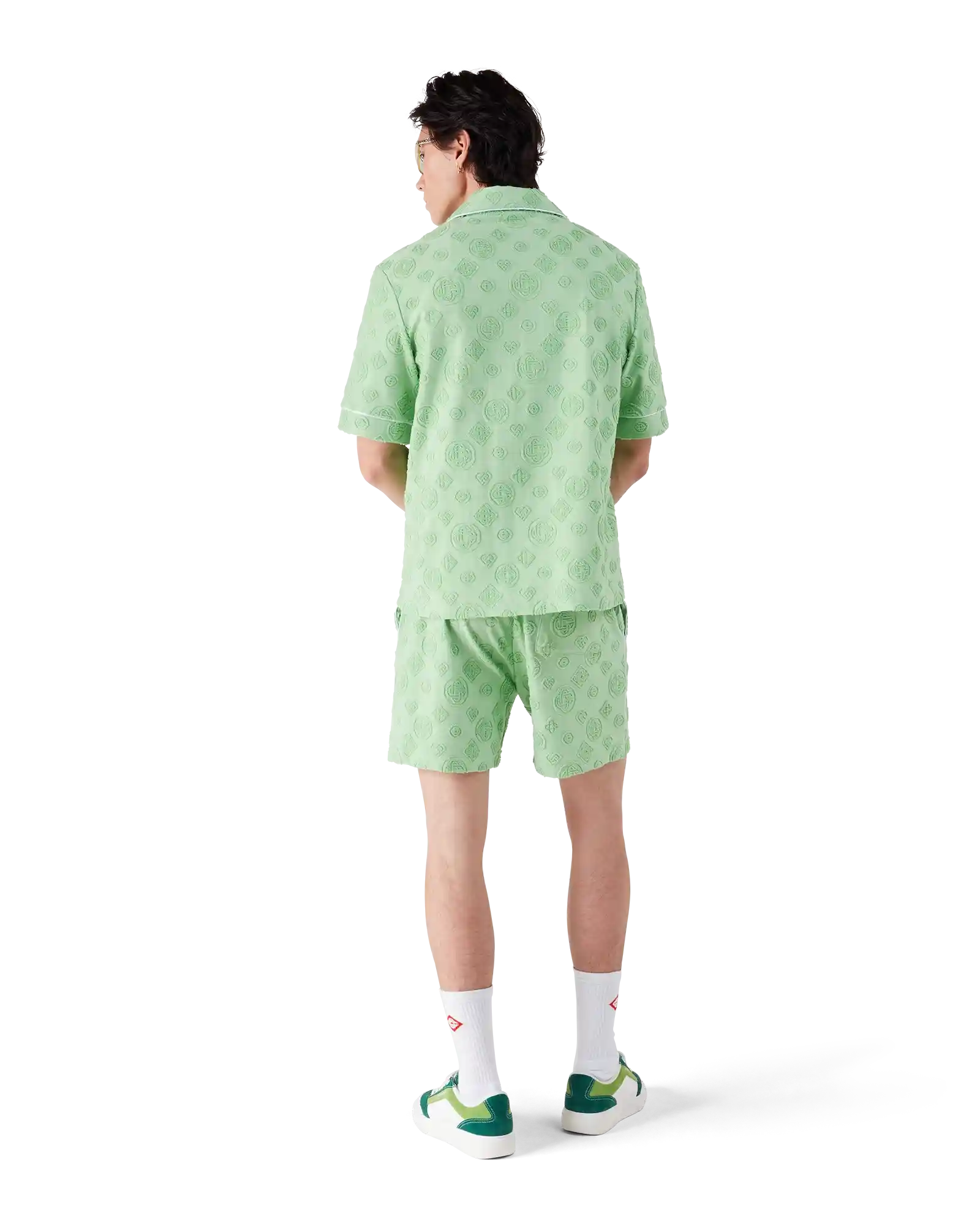 Towelling Monogram Shorts