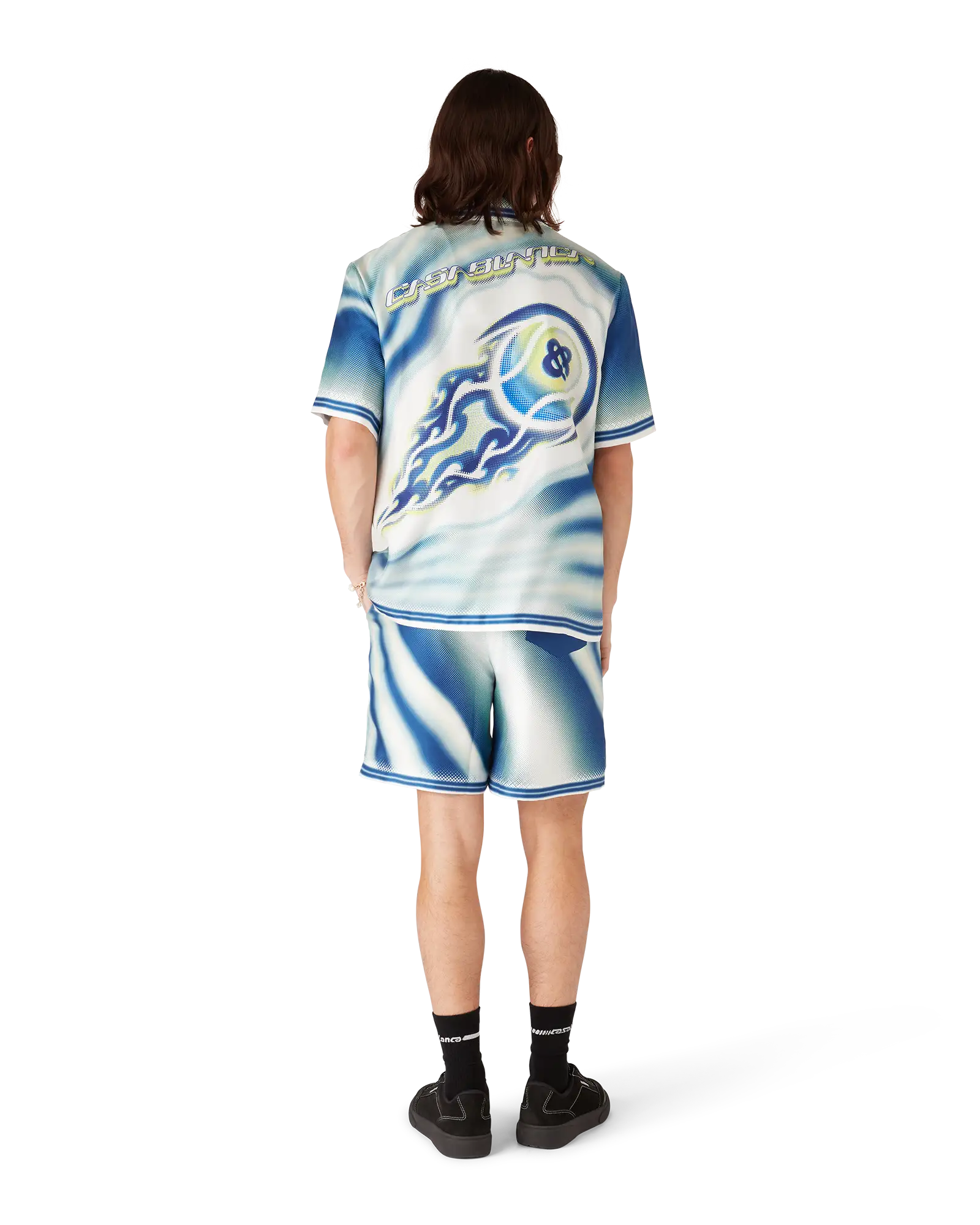 The Art Of The Serve Short Sleeve Silk Shirt