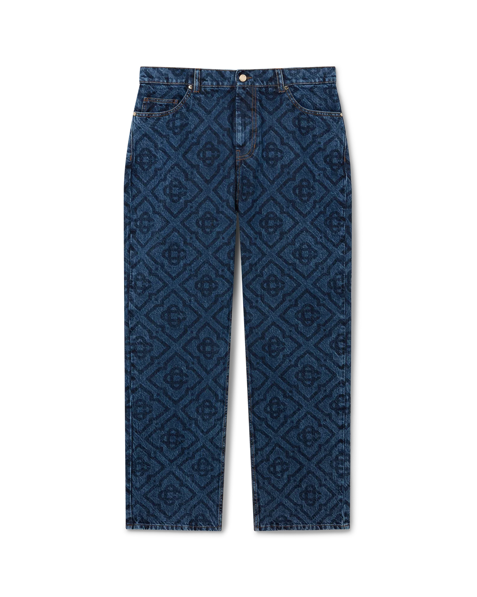 Dark Vintage Monogram Jeans