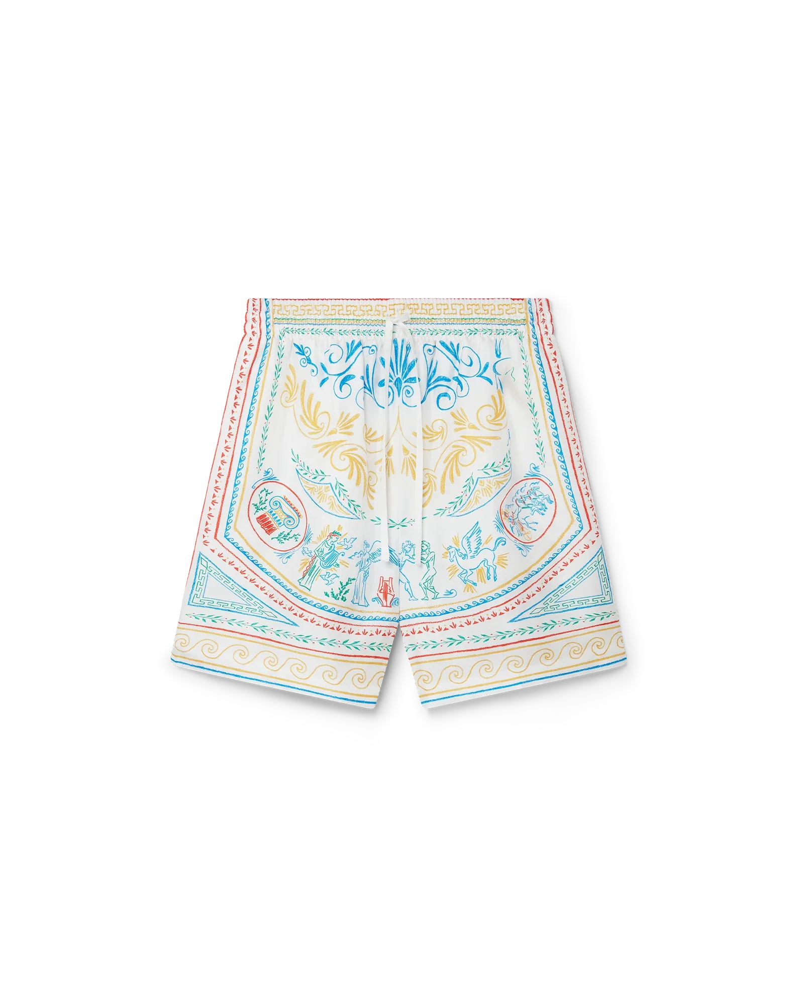 Crayon Vase Silk Shorts