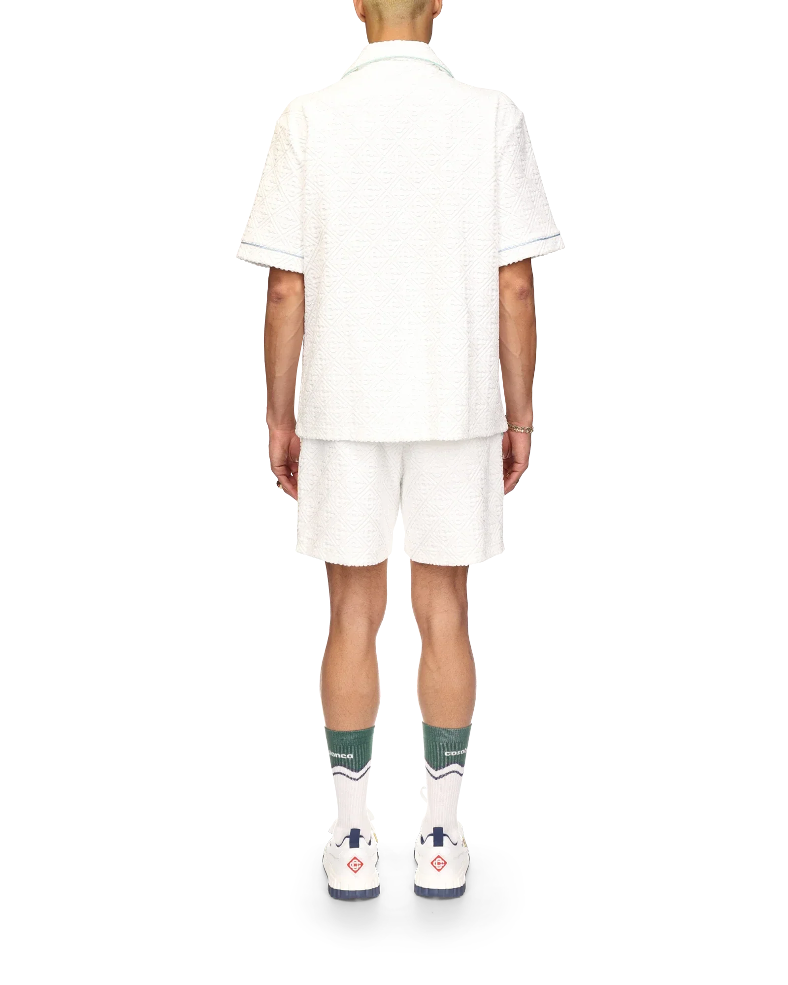 Monogram Towelling Short Sleeve Shirt