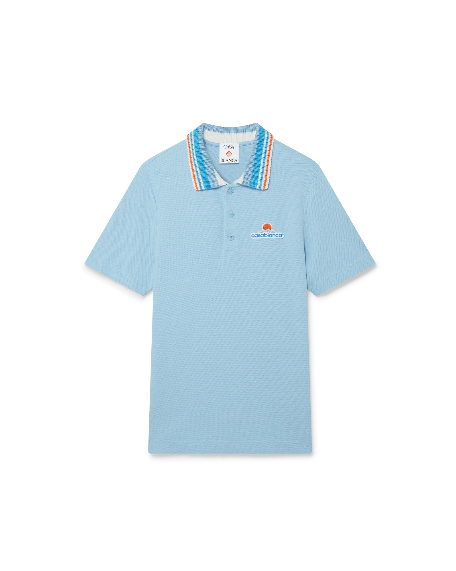 Knit Pique Short Sleeve Polo Shirt