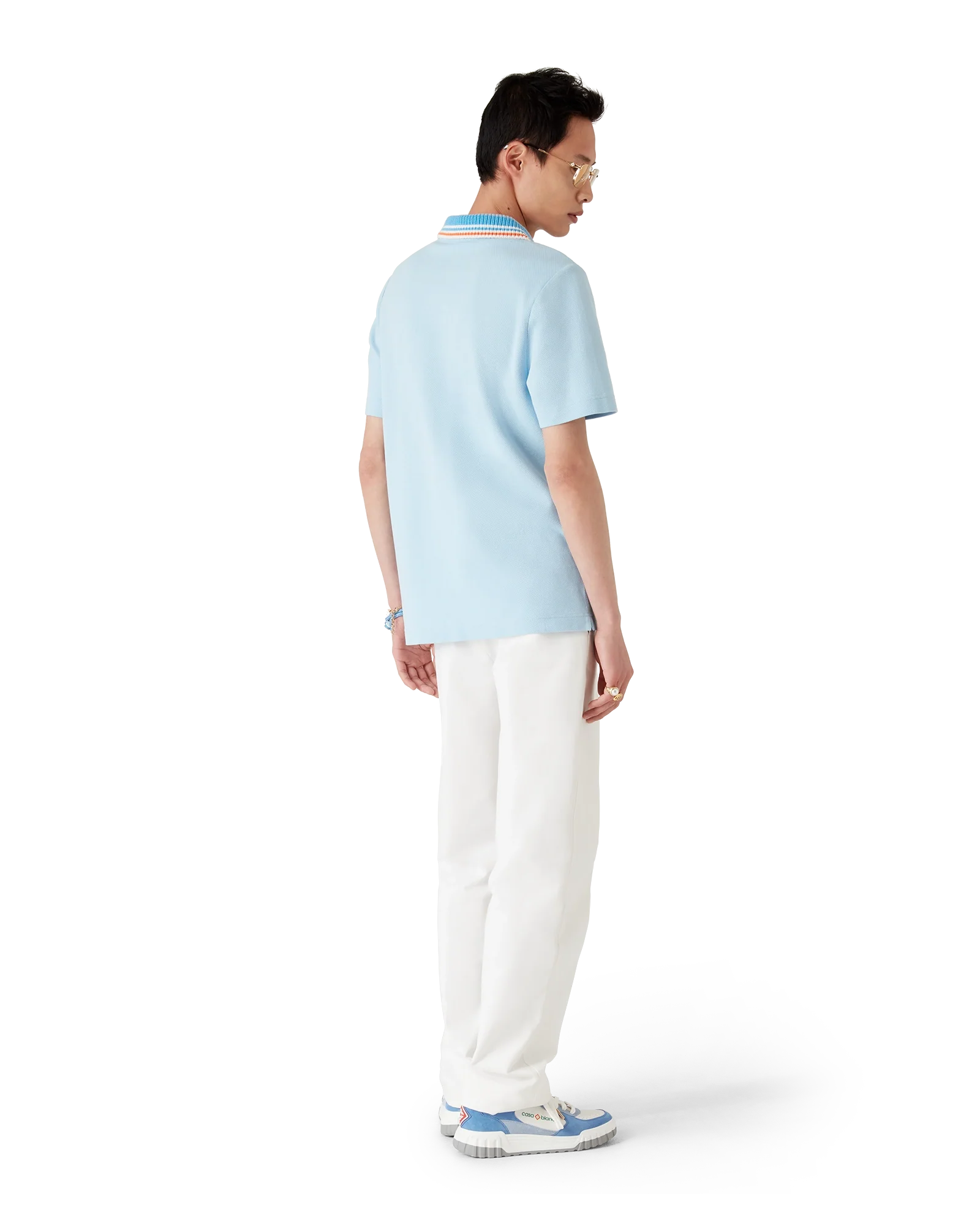 Knit Pique Short Sleeve Polo Shirt