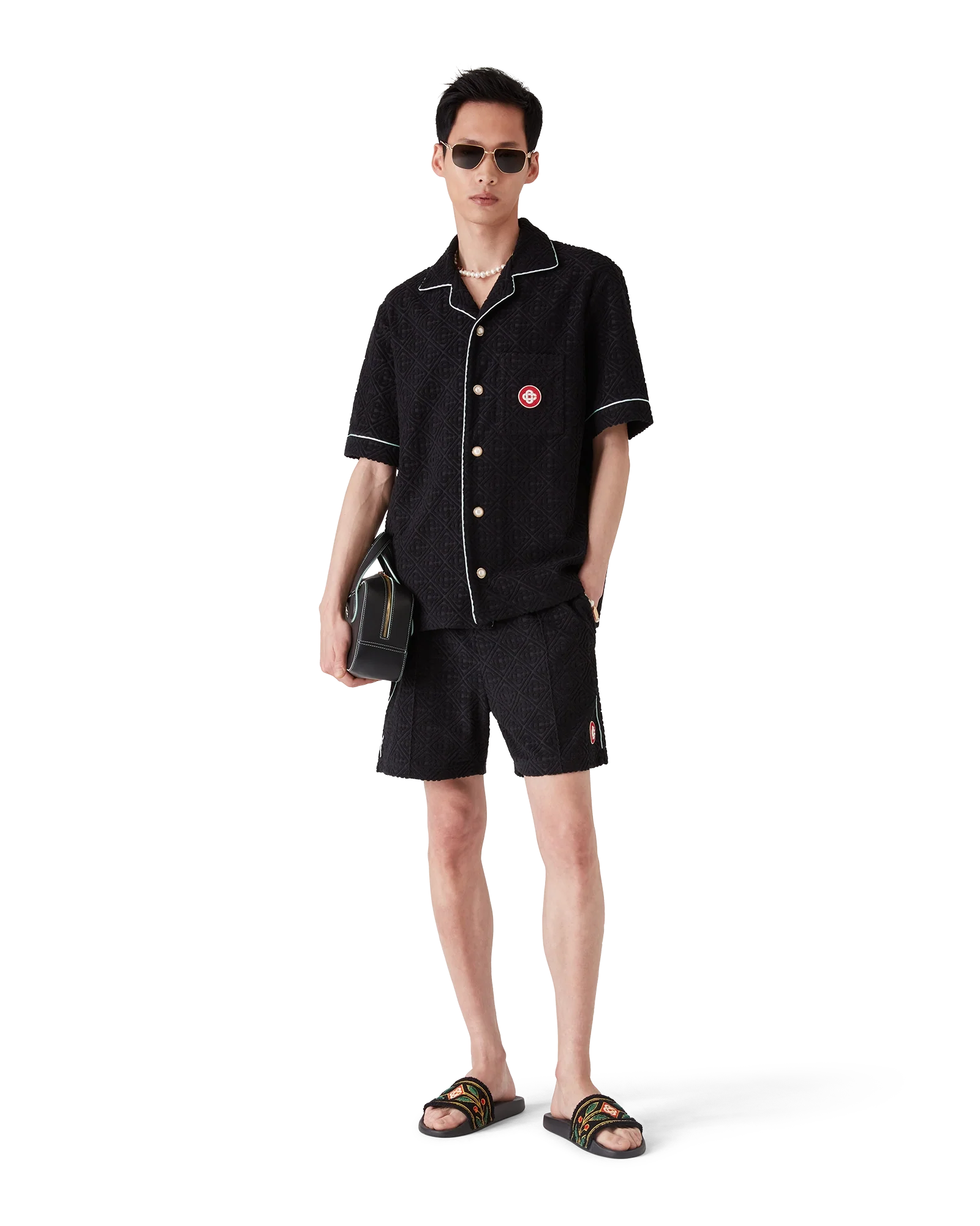 Monogram Jacquard Towelling Shorts