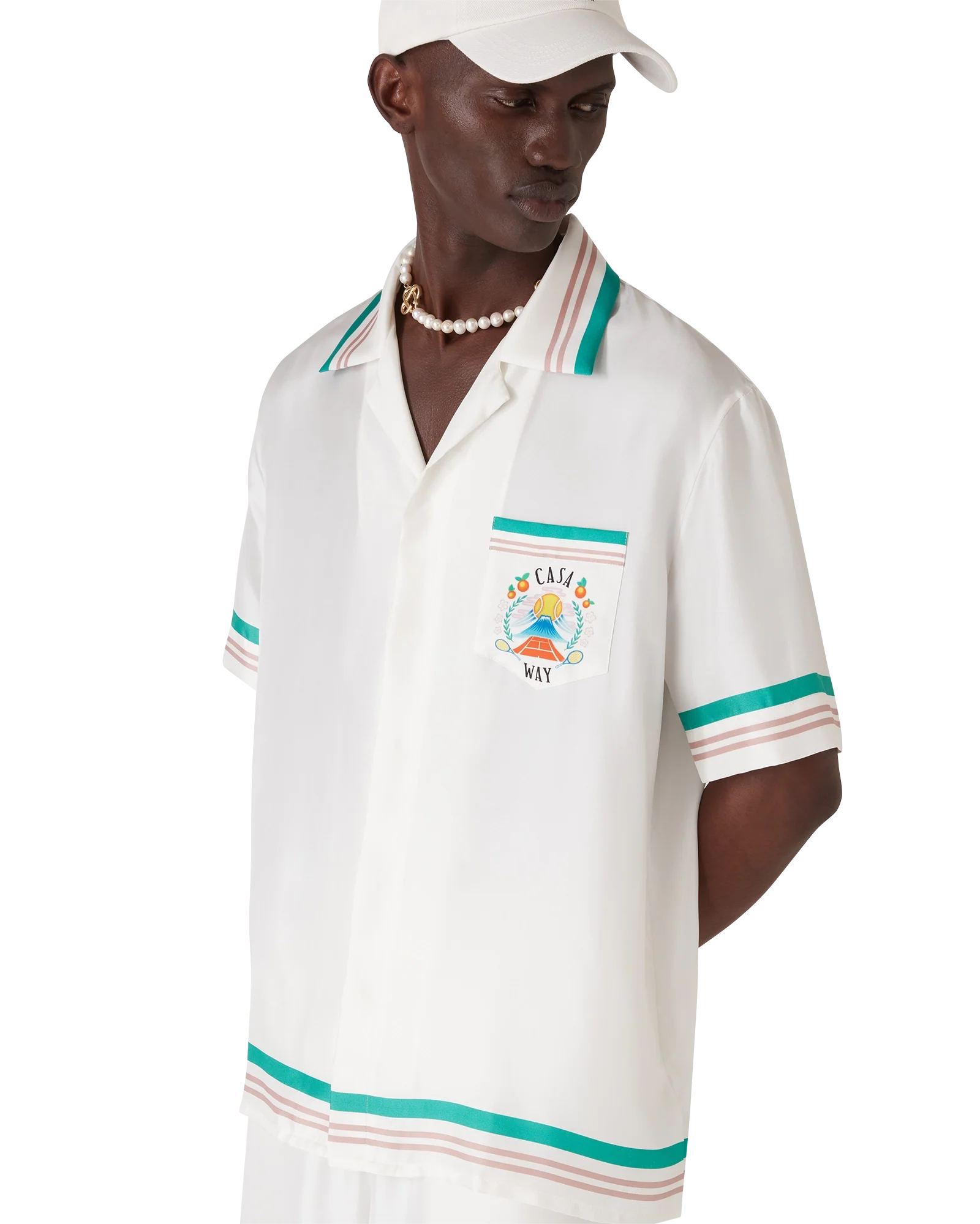 Casa Way Short Sleeve Silk Shirt