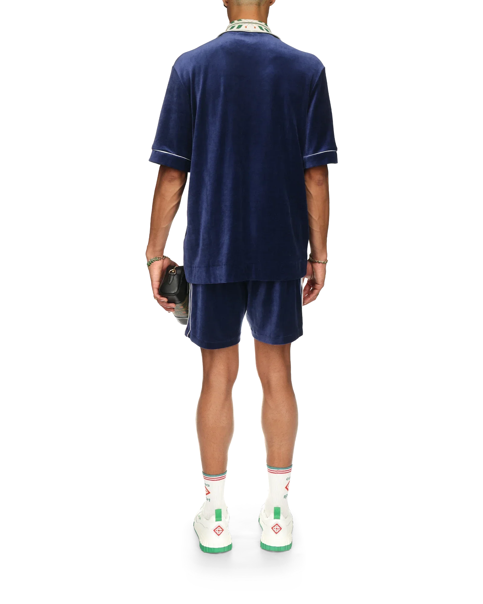Laurel Short Sleeve Velour Shirt