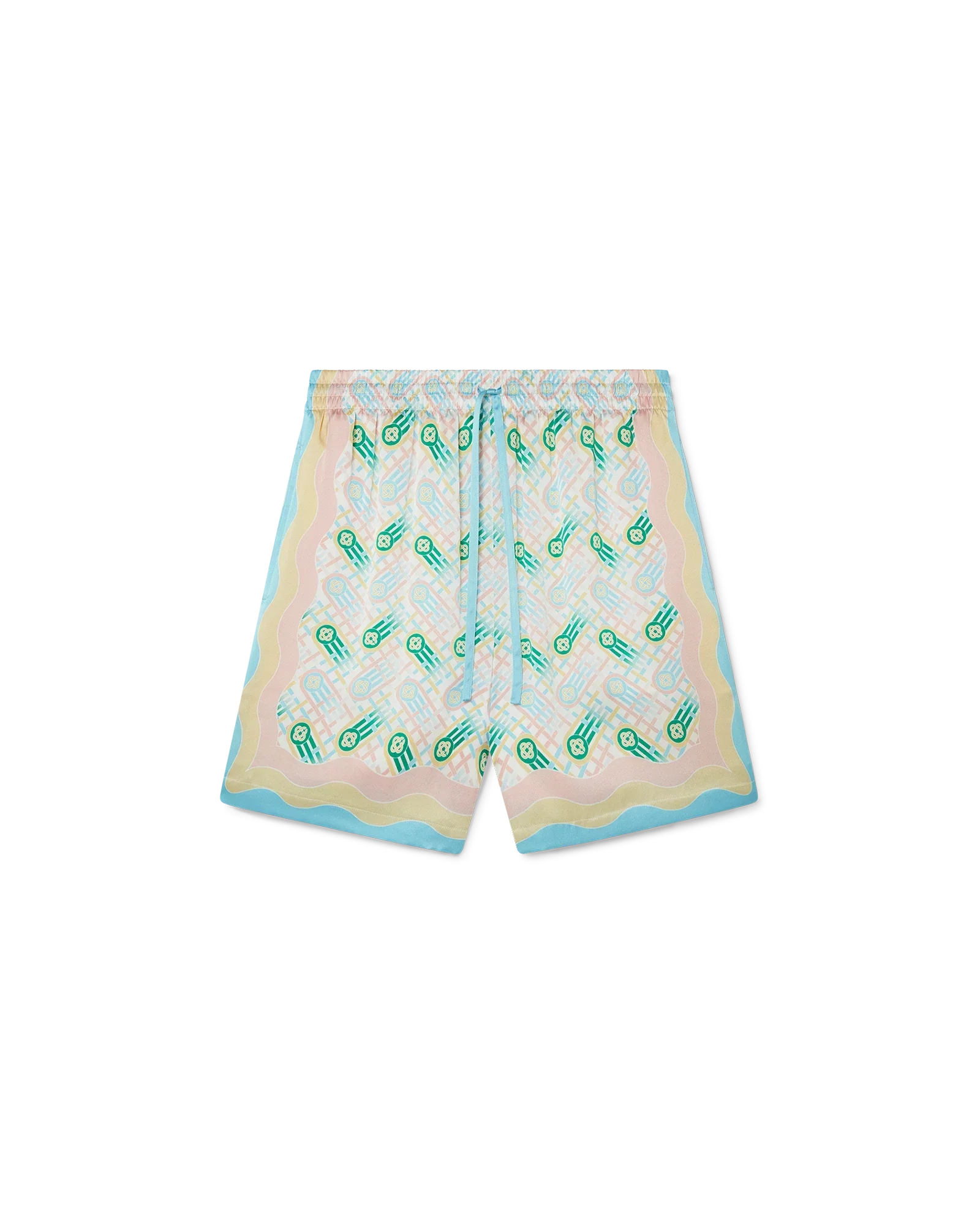 Ping Pong Silk Shorts