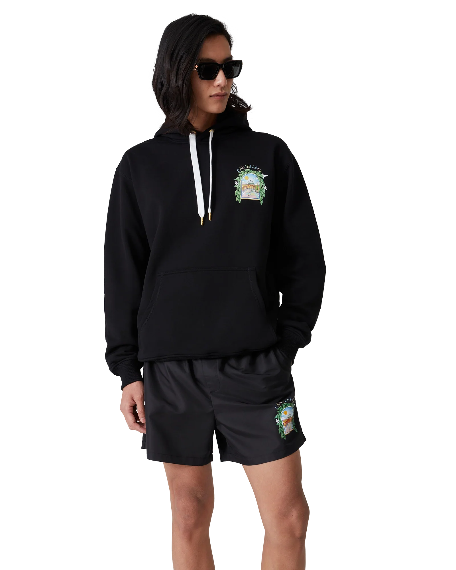 L'Arche De Tennis Hooded Sweatshirt