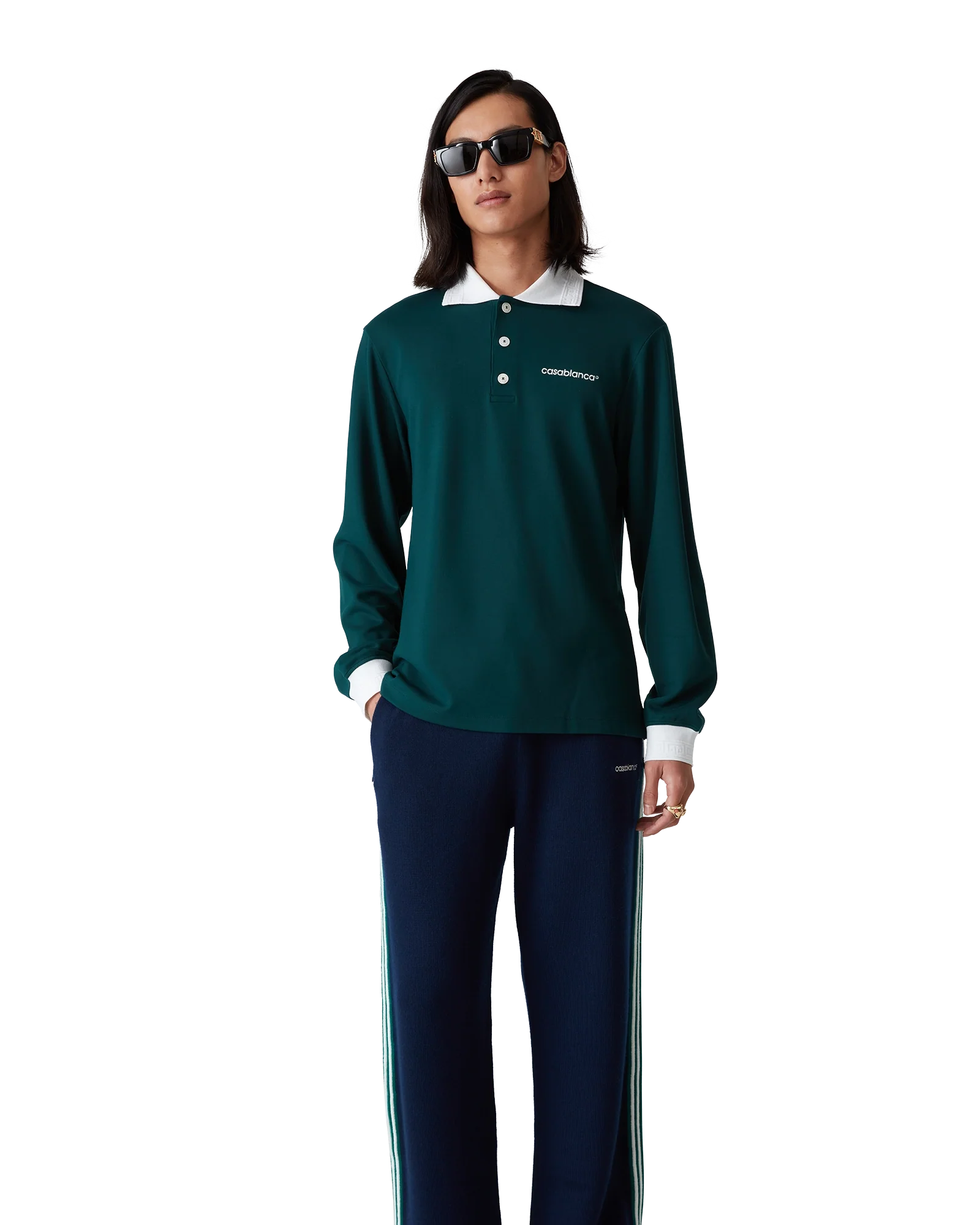 Long Sleeve Polo Shirt
