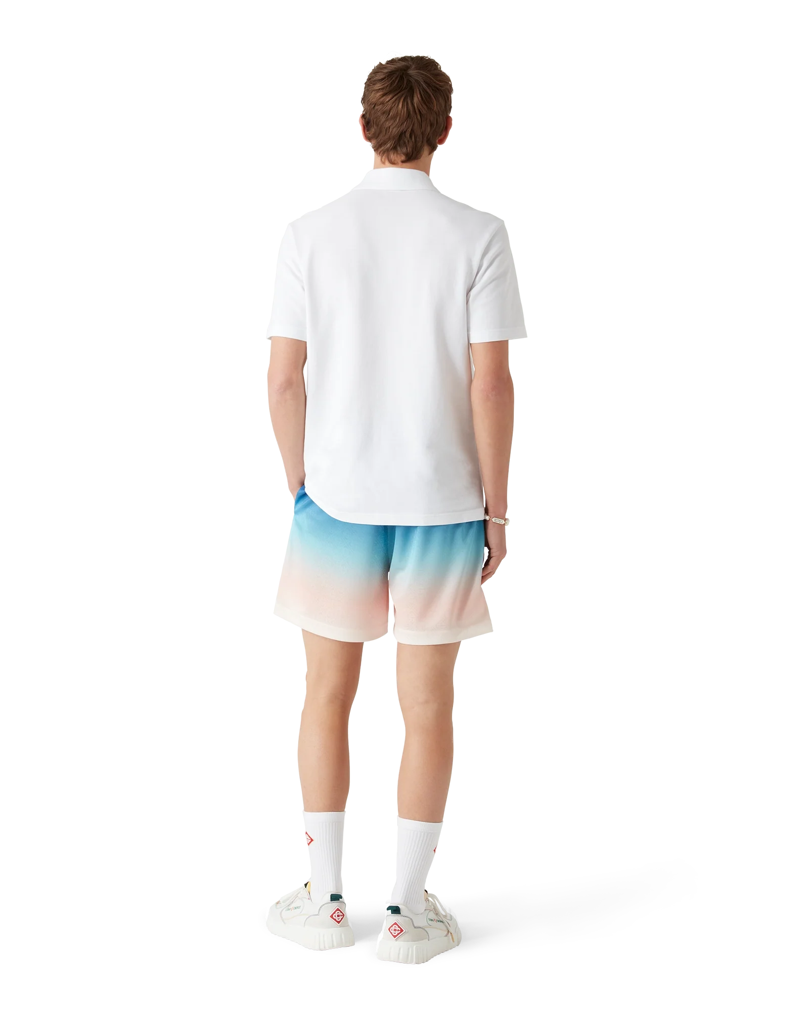 Gradient Football Shorts