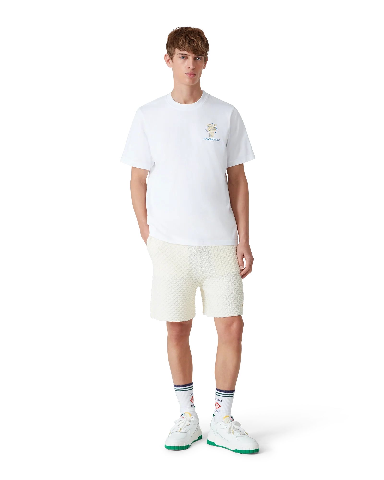 Diamond Column Short Sleeve T-Shirt