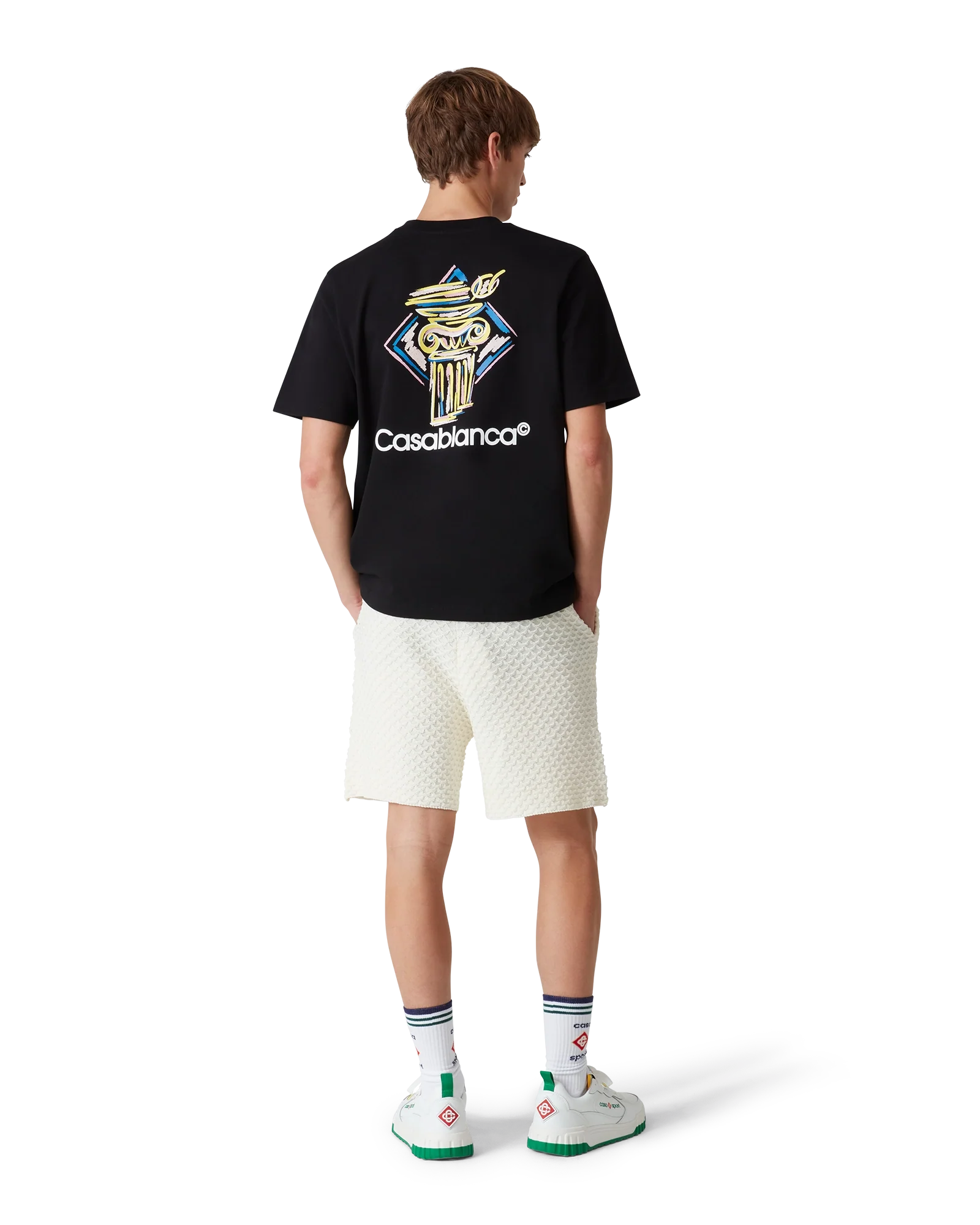 Diamond Column Short Sleeve T-Shirt