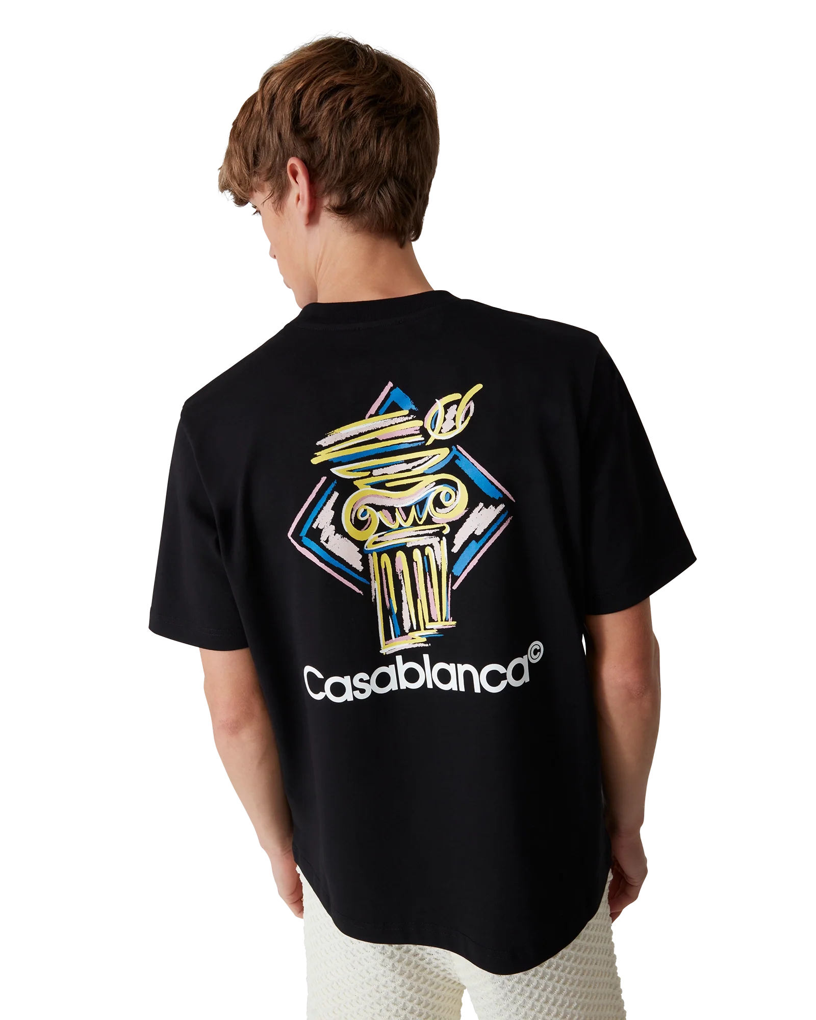 Diamond Column Short Sleeve T-Shirt