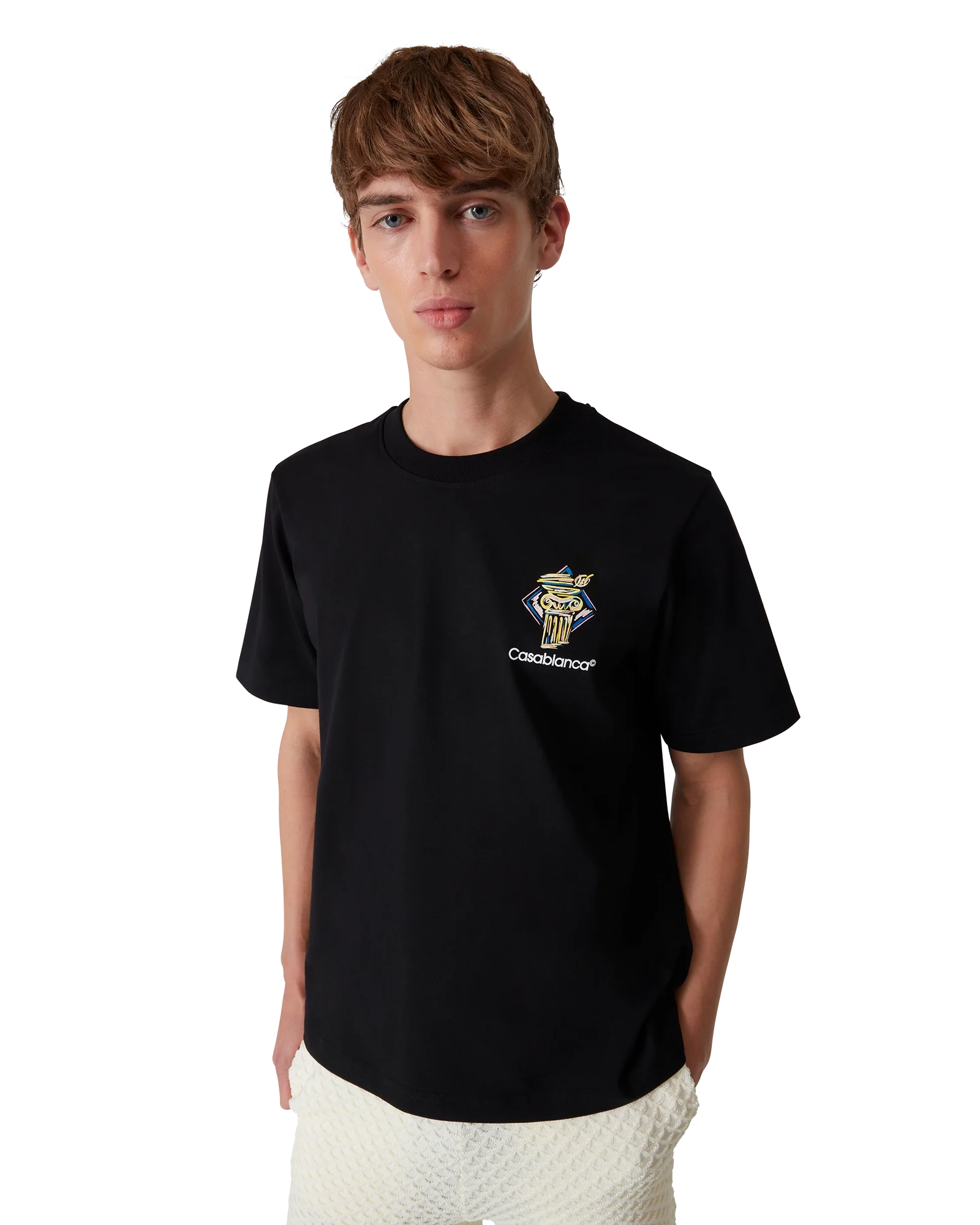 Diamond Column Short Sleeve T-Shirt