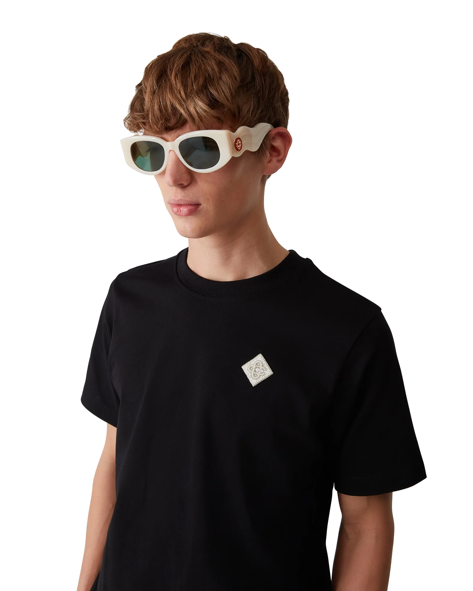 Pearl Diamond Patch T-Shirt