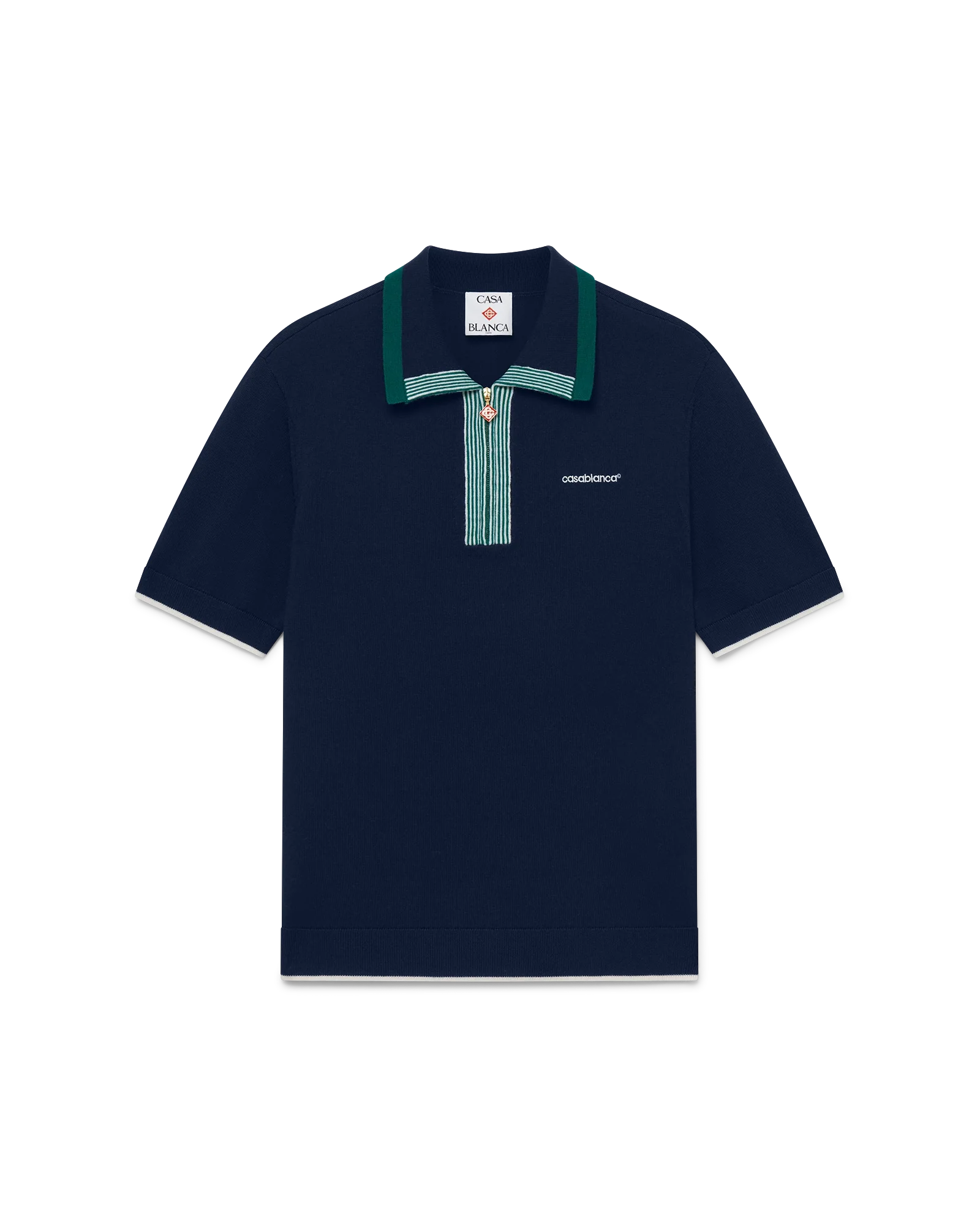 Knit Tennis Polo Shirt